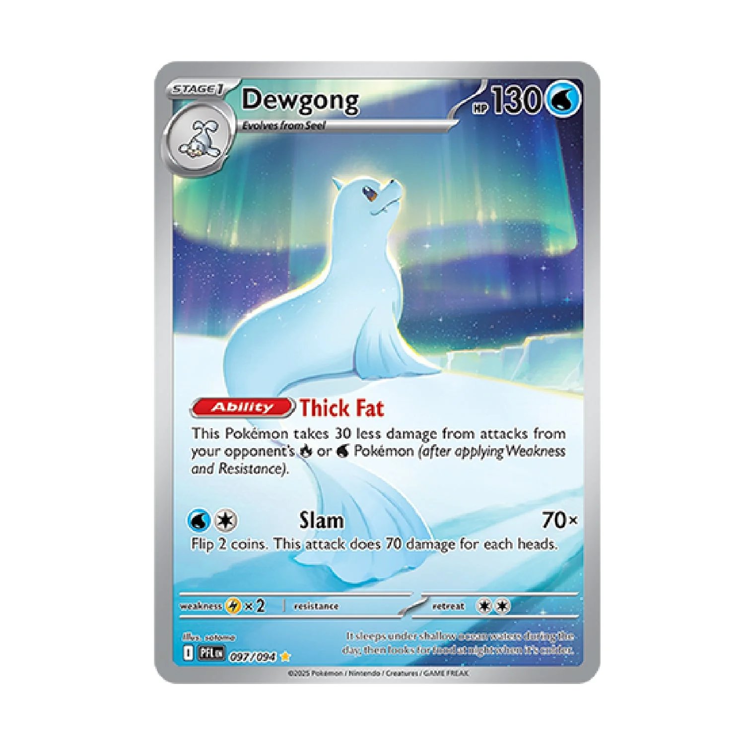 Dewgong #97 - Phantasmal Flames