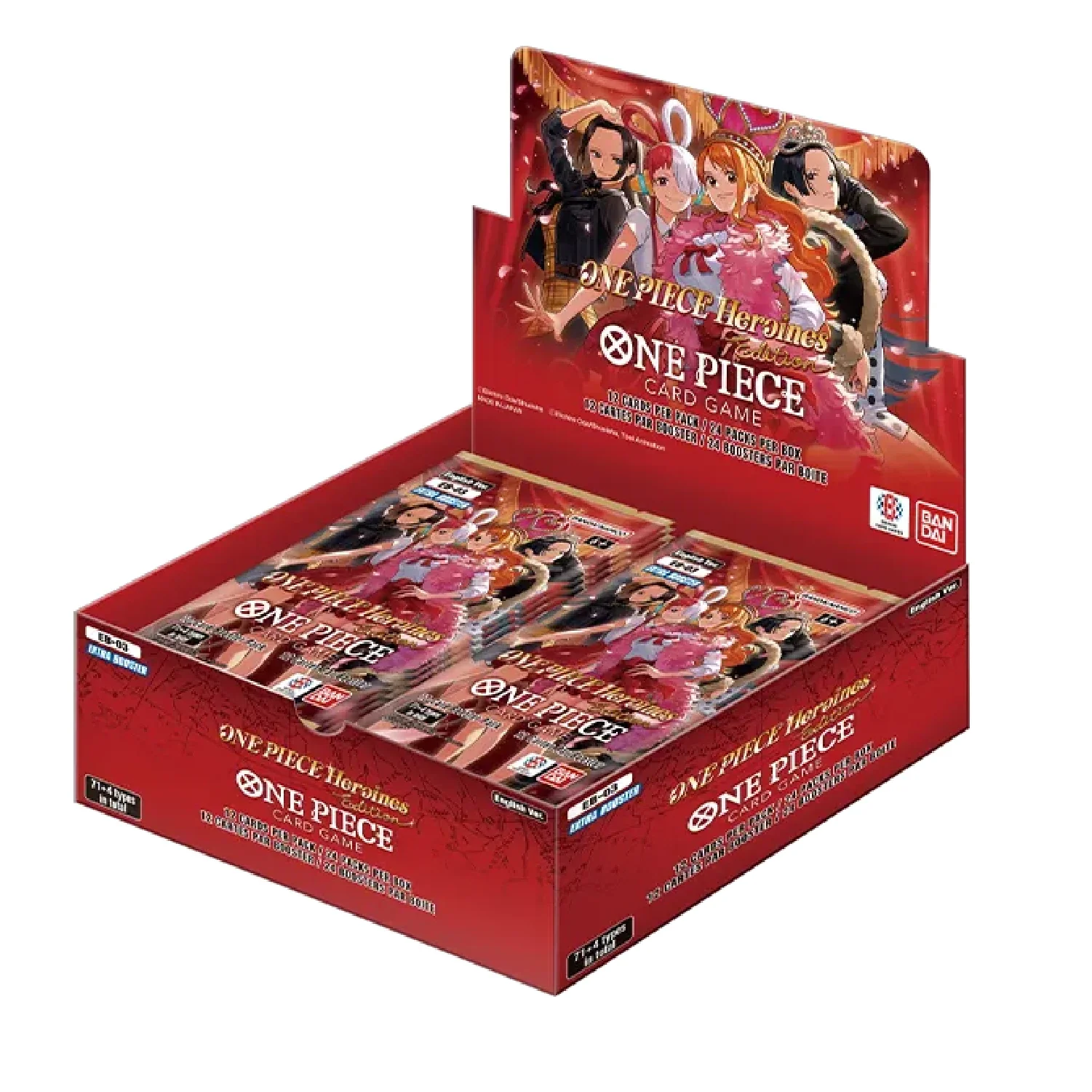 One Piece Card Game: EB-03 - Heroines Edition Extra Booster Box