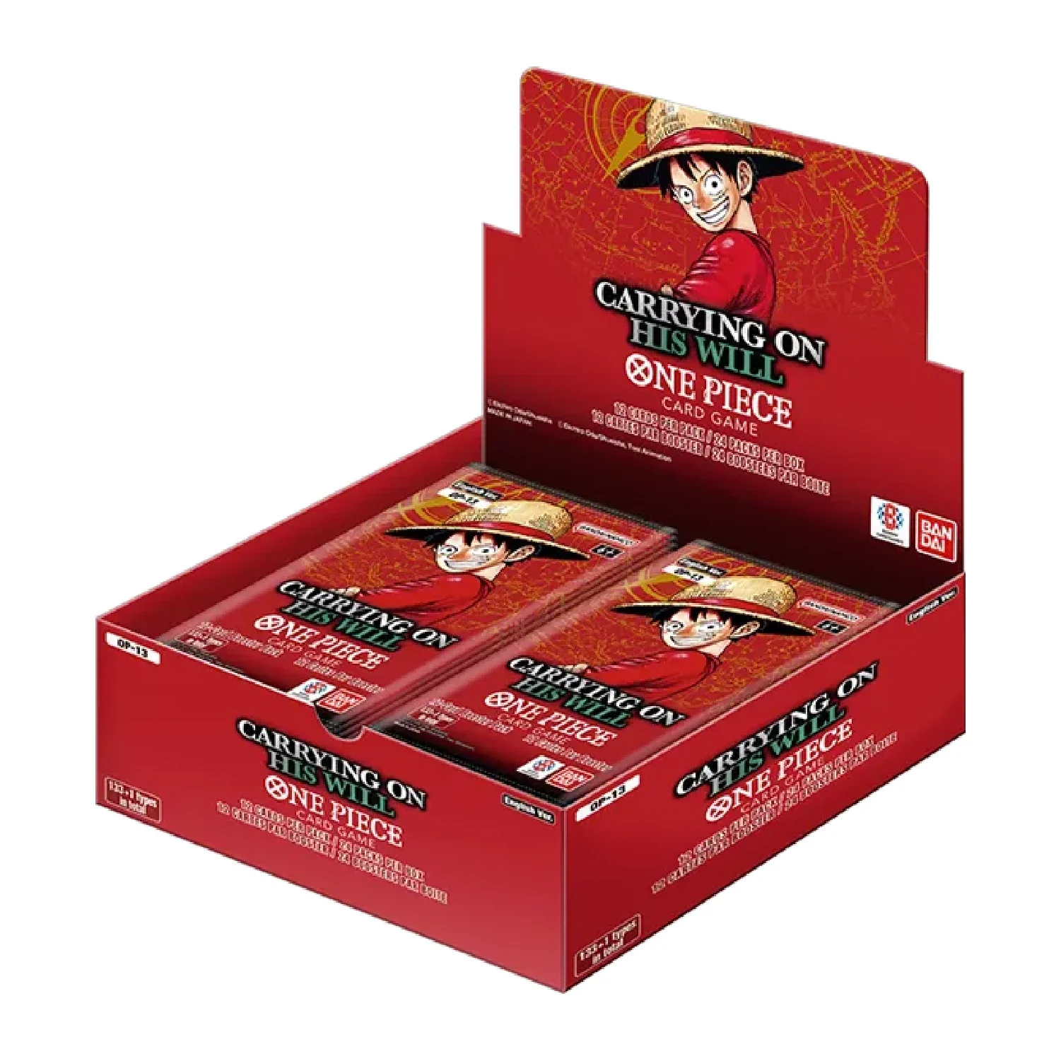 One Piece Card Game: OP-13 - Carrying On His Will Booster Box