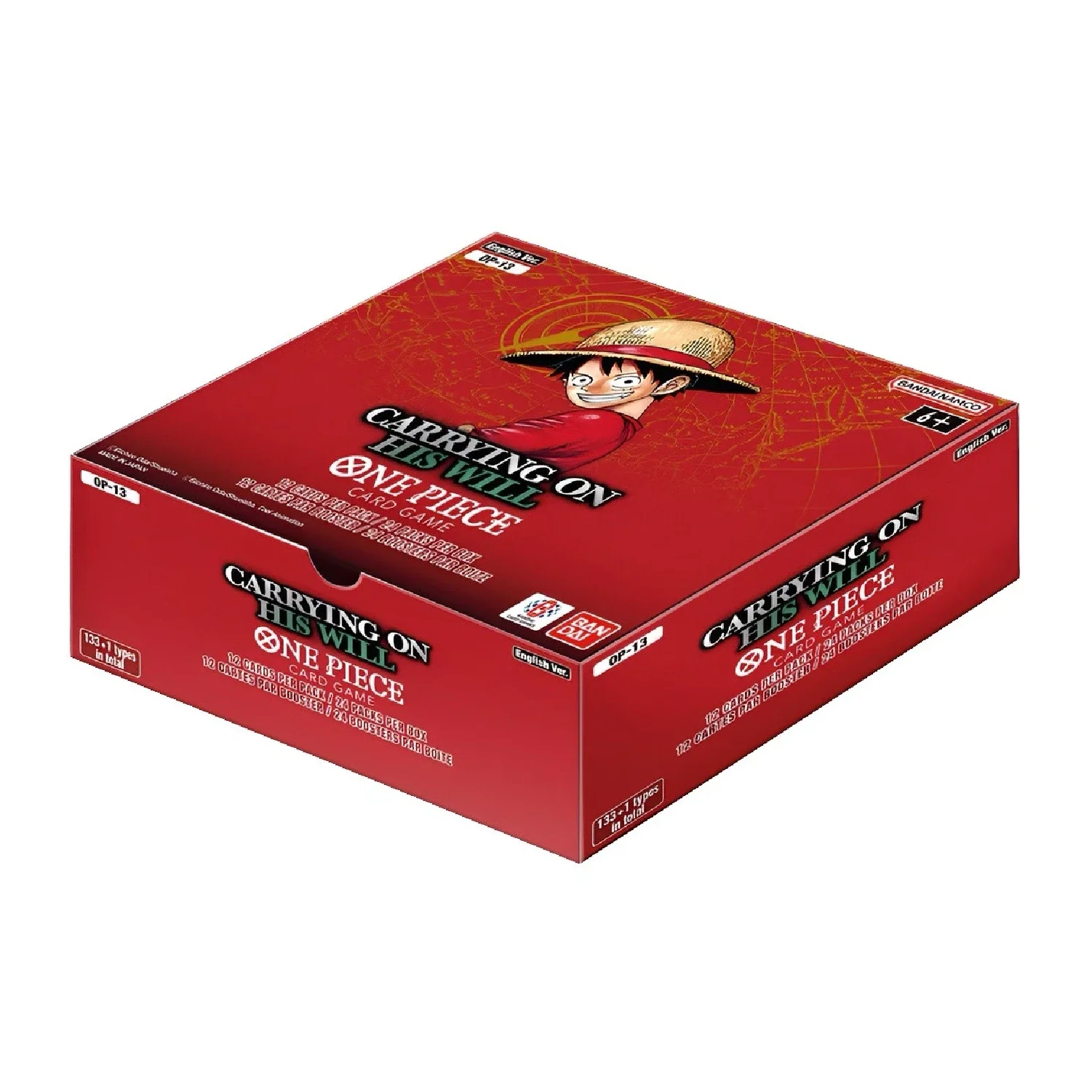 One Piece Card Game: OP-13 - Carrying On His Will Booster Box - Image 3