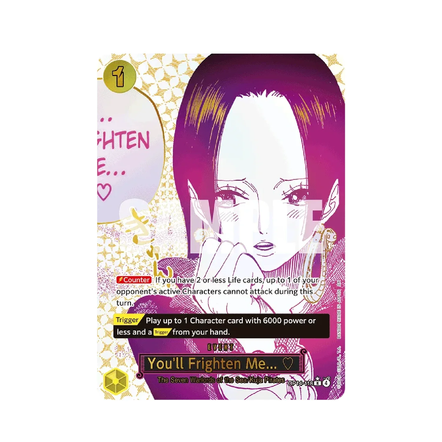 One Piece Card Game: OP-14 - The Azure Sea's Seven Booster Box - Image 6