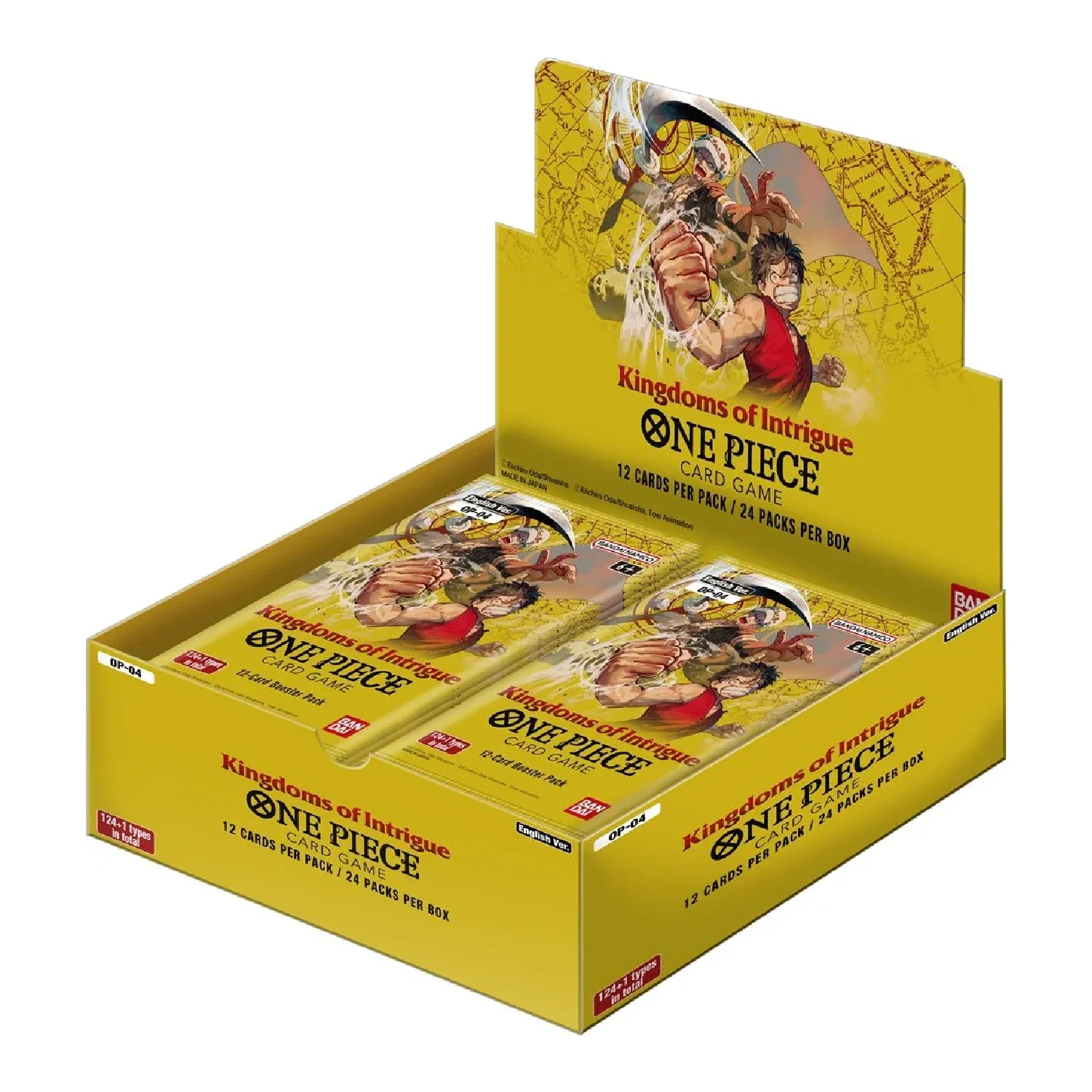 One Piece Card Game: OP-04 Kingdom of Intrigue - Booster Box