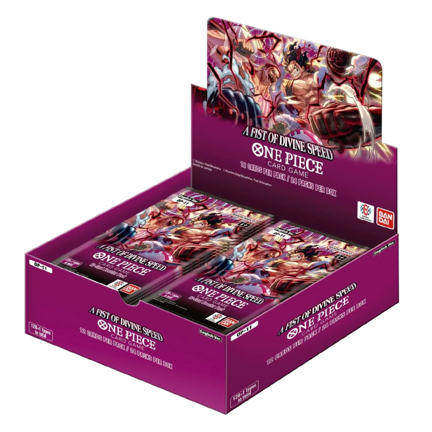 One Piece Card Game: OP-11 - A Fist of Divine Speed Booster Box