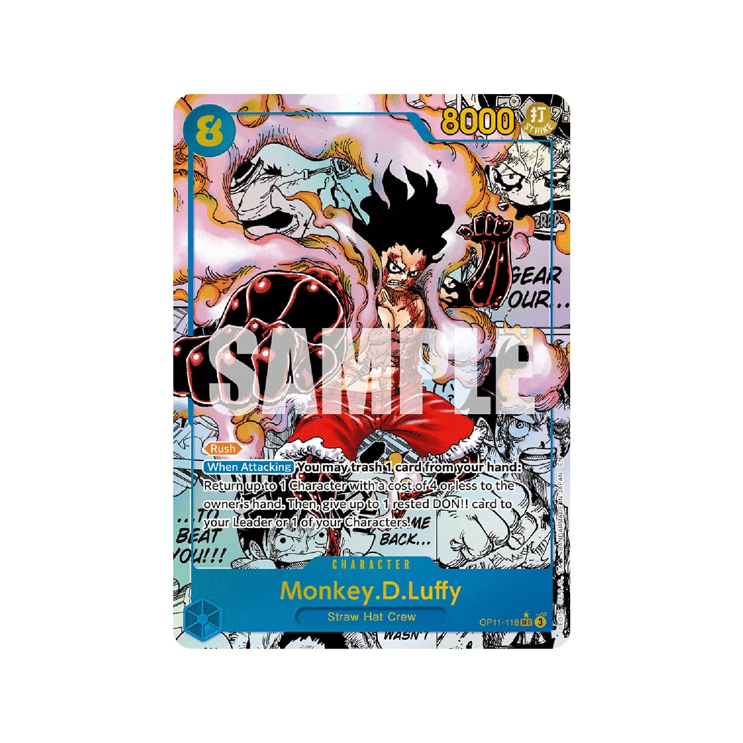 One Piece Card Game: OP-11 - A Fist of Divine Speed Booster Box - Image 7