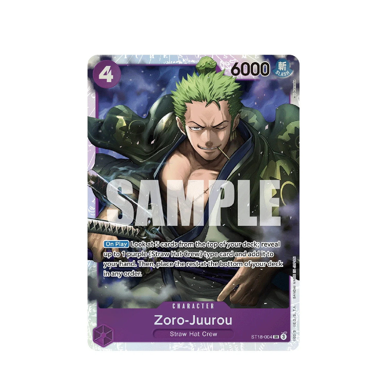 One Piece Card Game: ST-18 Purple Monkey D. Luffy - Starter Deck - Image 4