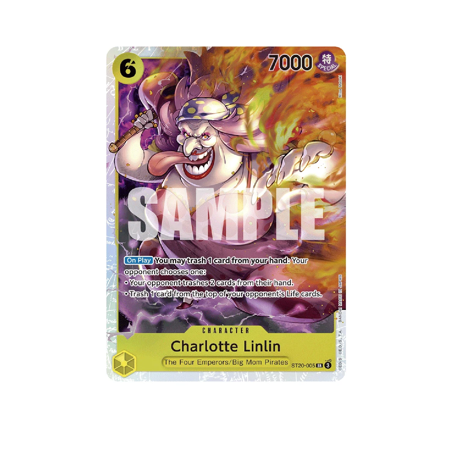 One Piece Card Game: ST-20 Yellow Charlotte Katakuri - Starter Deck - Image 8