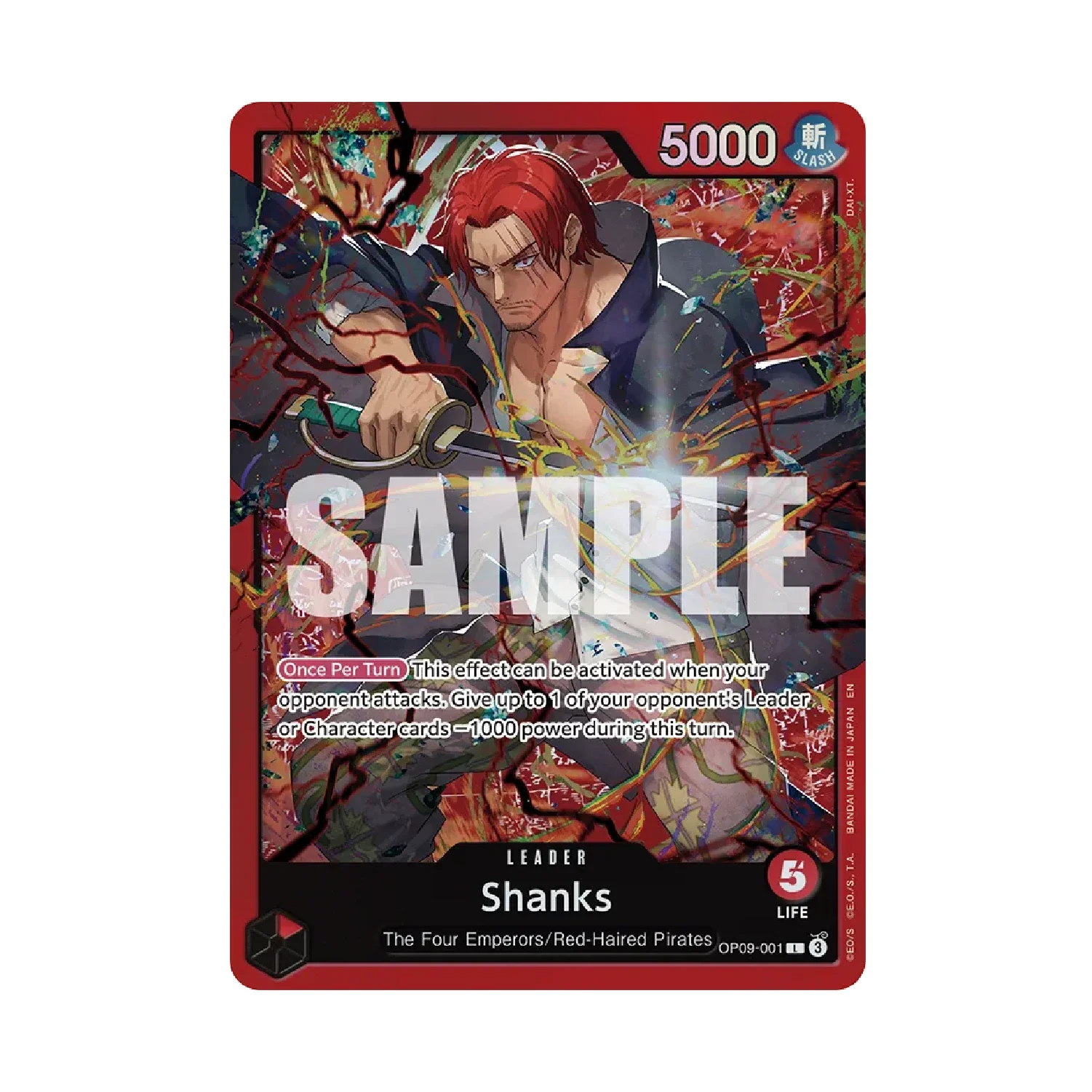 One Piece Card Game: ST-23 RED Shanks - Starter Deck - Image 6