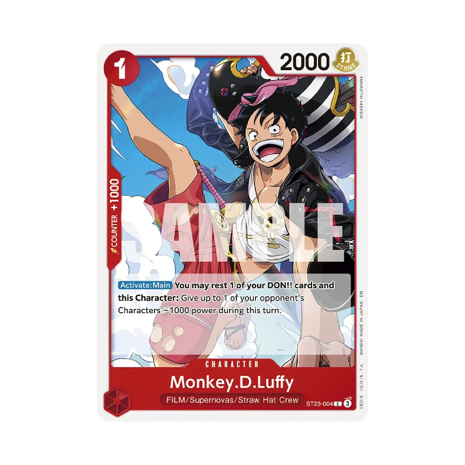 One Piece Card Game: ST-23 RED Shanks - Starter Deck - Image 8