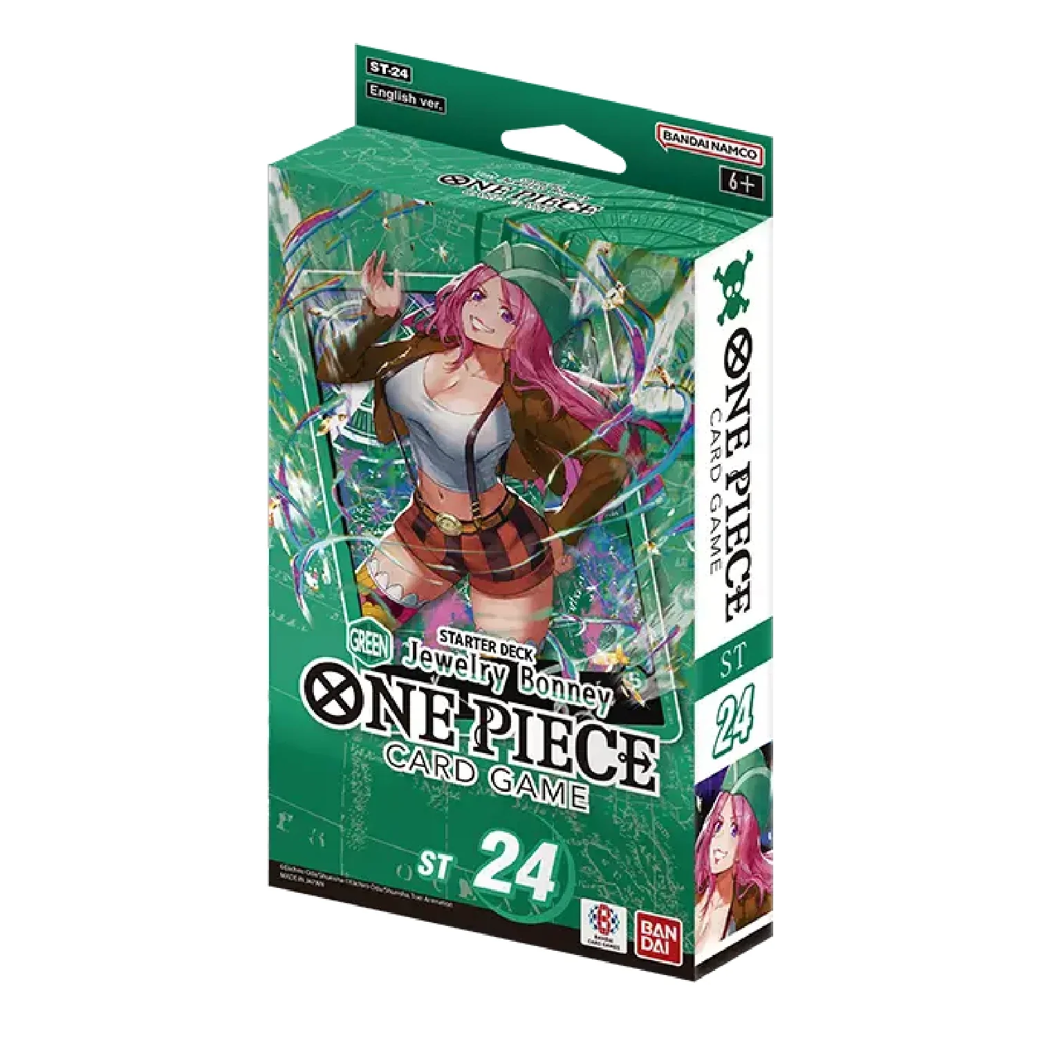 One Piece Card Game: ST-24 GREEN Jewelry Bonney - Starter Deck