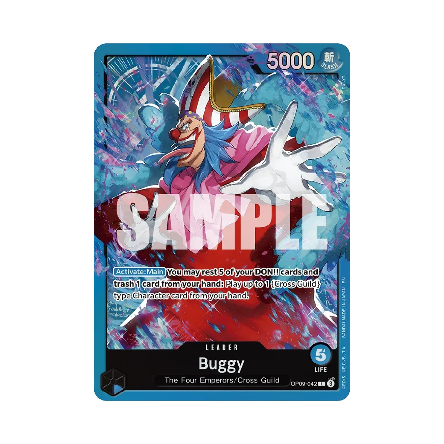 One Piece Card Game: ST-25 BLUE Buggy - Starter Deck - Image 3