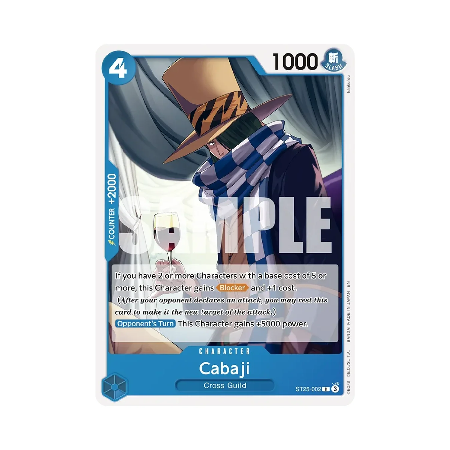 One Piece Card Game: ST-25 BLUE Buggy - Starter Deck - Image 5