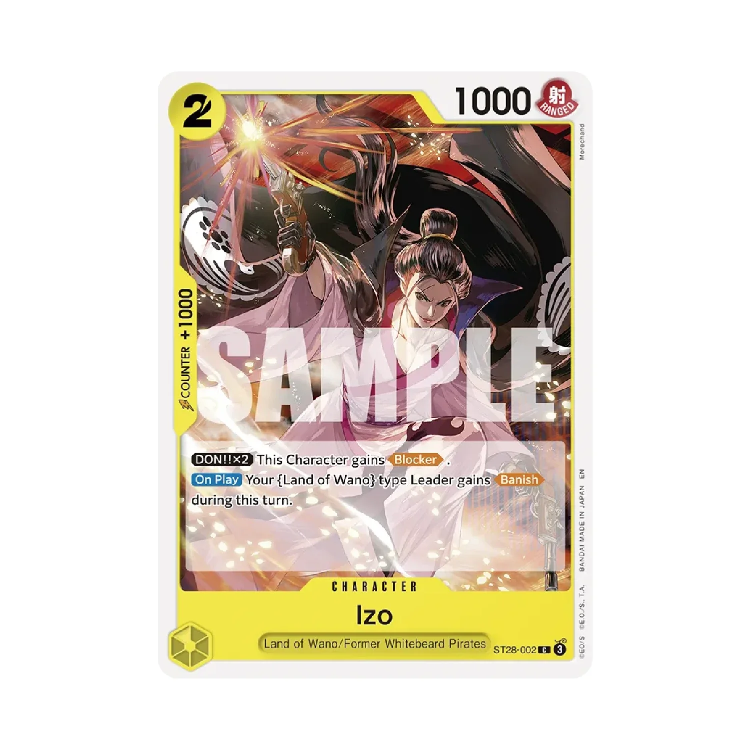 One Piece Card Game: ST-28 Green/Yellow Yamato - Starter Deck - Image 6