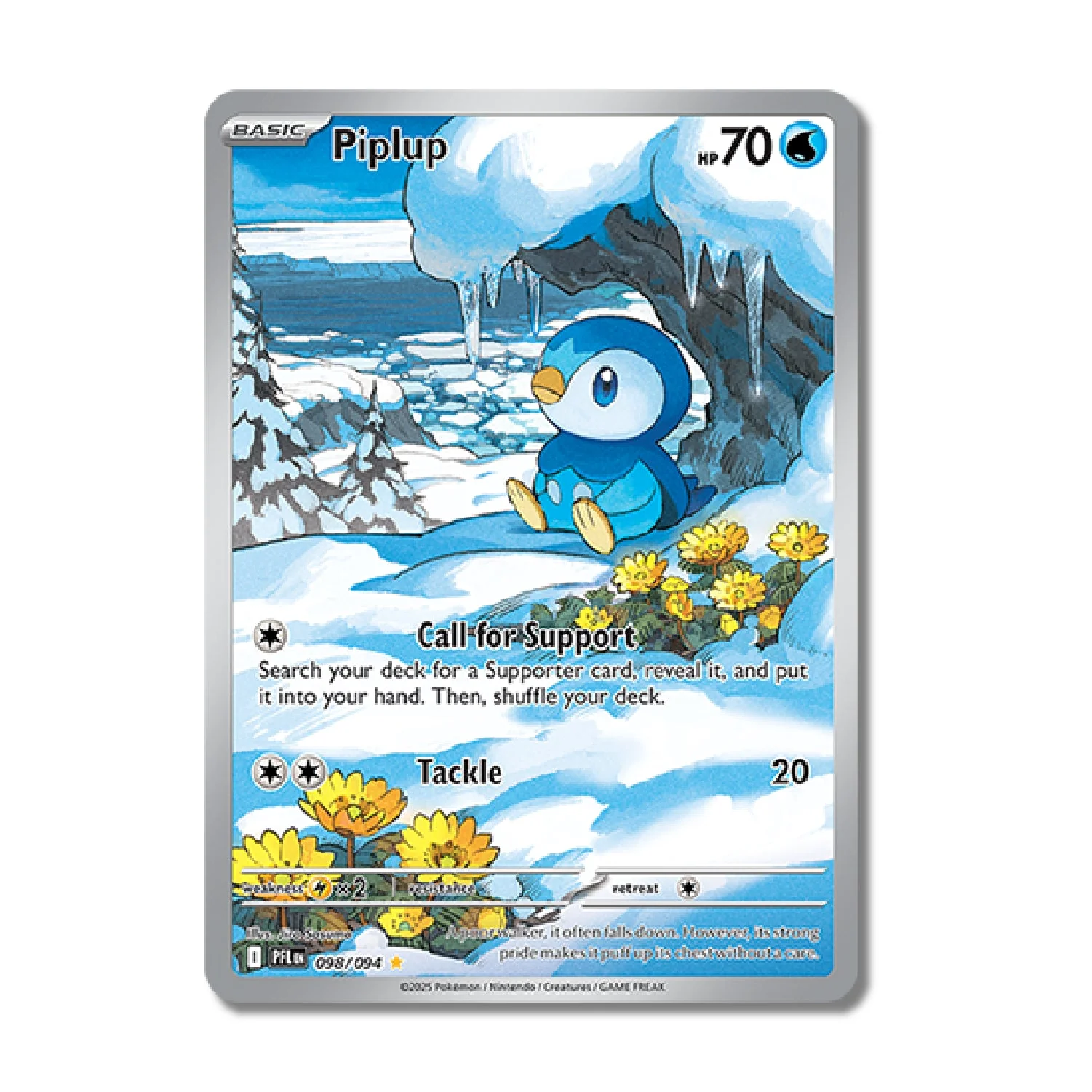 Piplup #98 - Phantasmal Flames