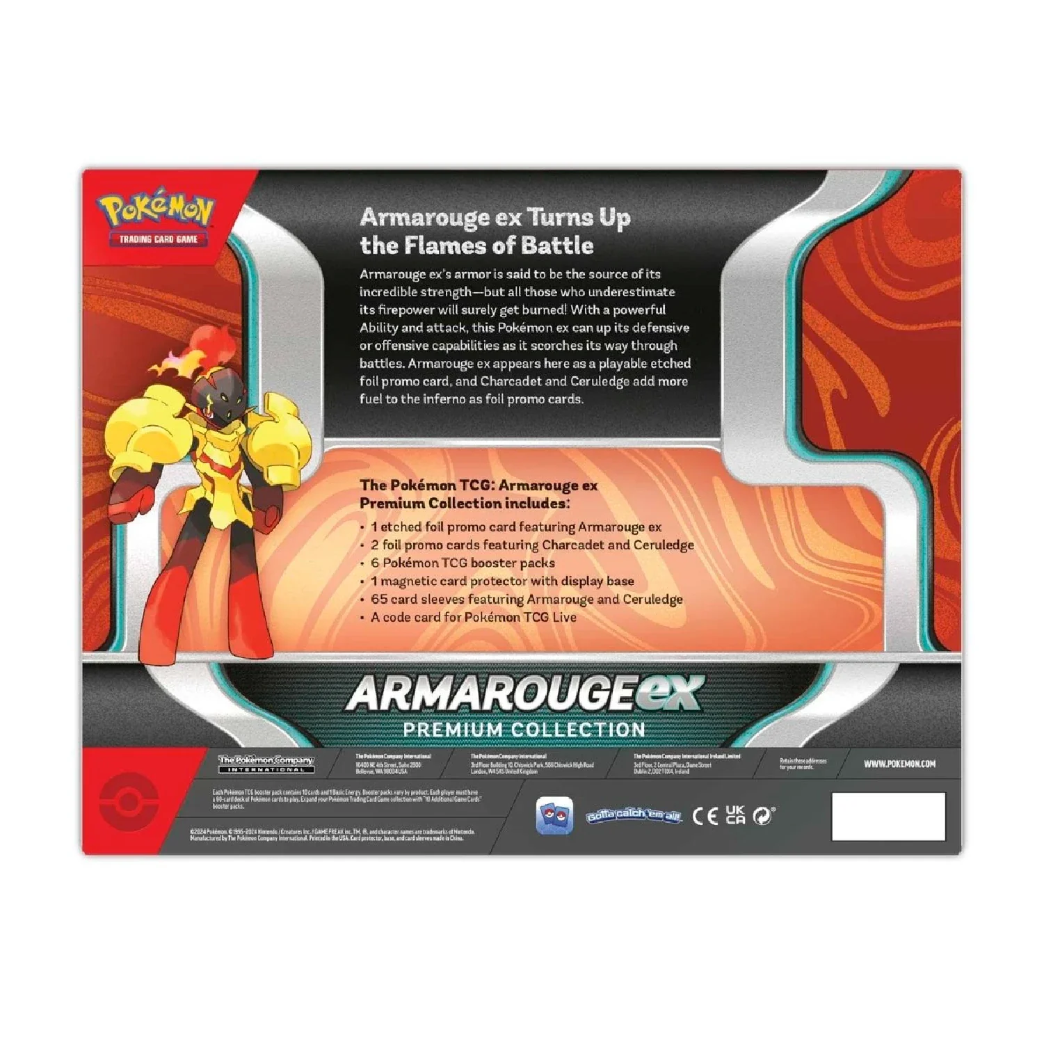 Pokemon TCG: Armarouge EX Premium Collection - Image 5