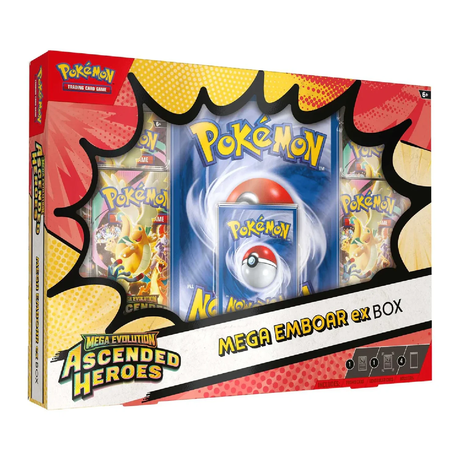 Pokemon TCG: Ascended Heroes - Mega Emboar ex Box - Image 4