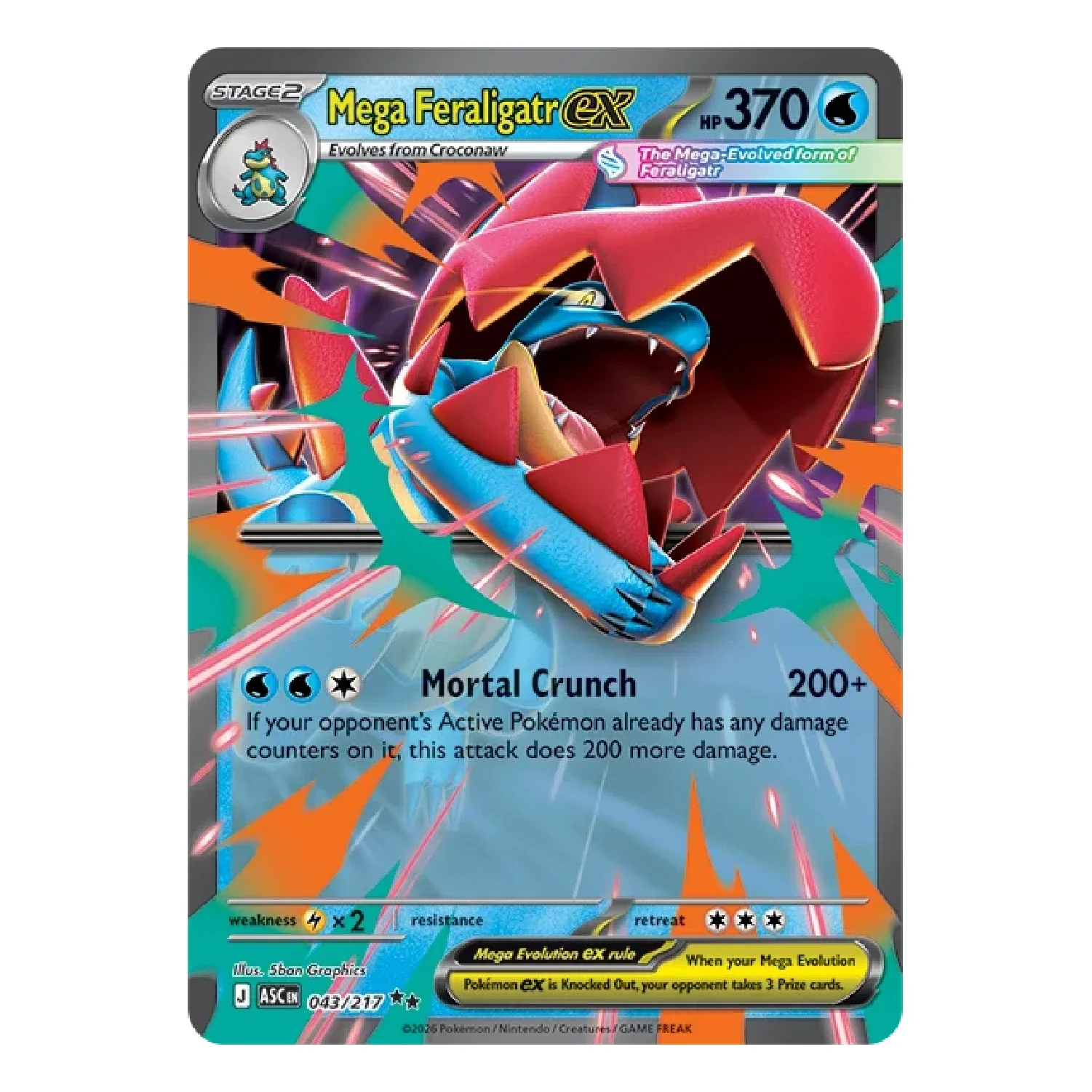 Pokemon TCG: Ascended Heroes - Mega Feraligatr ex Box - Image 4