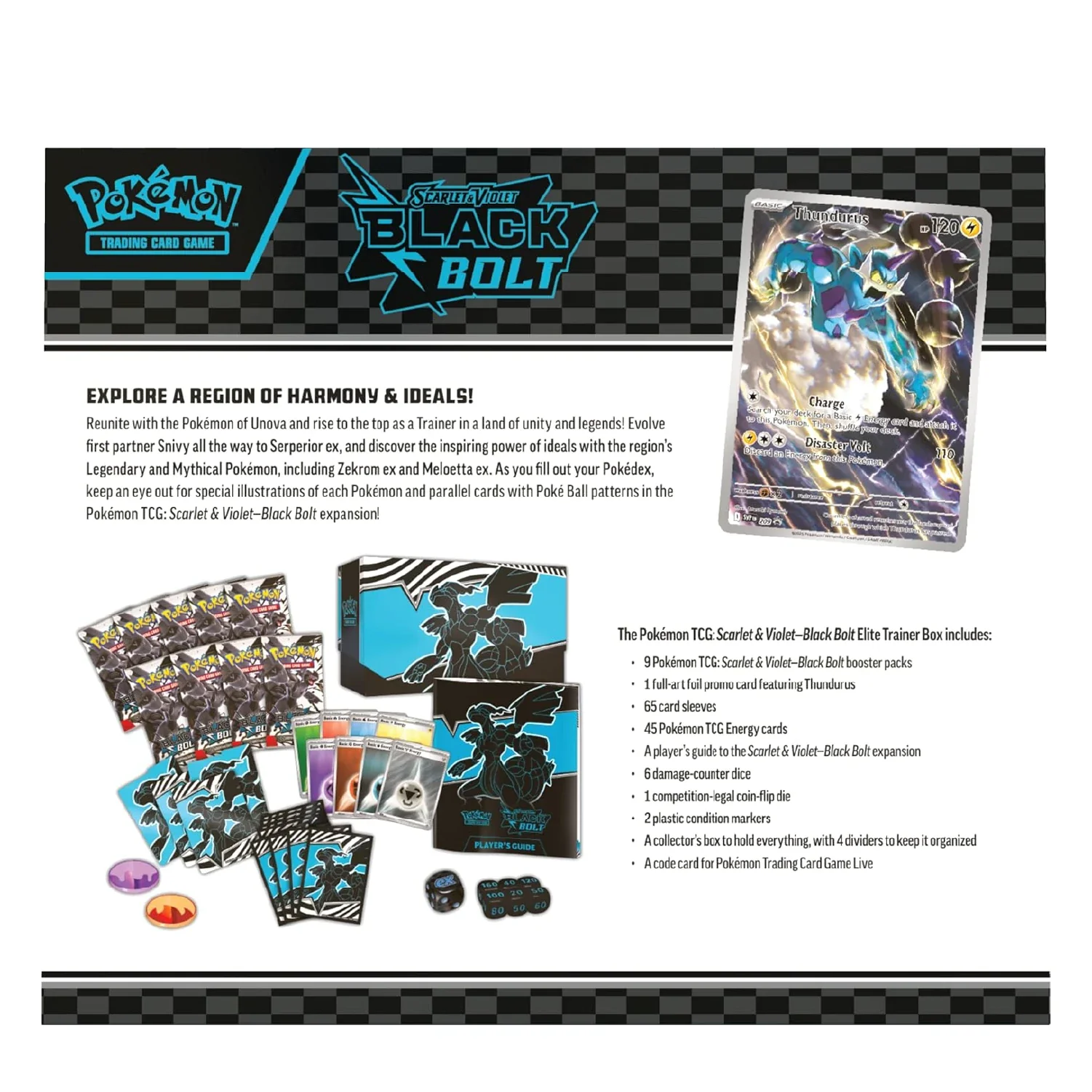 Pokemon TCG: Black Bolt - Elite Trainer Box - Image 7