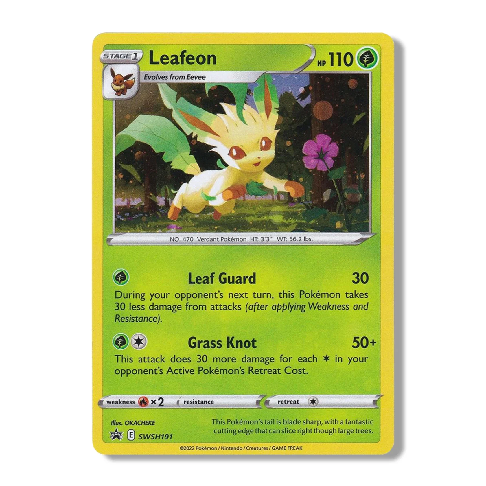 Pokemon TCG: Brilliant Stars 3 Booster Packs - Leafeon Promo - Image 2