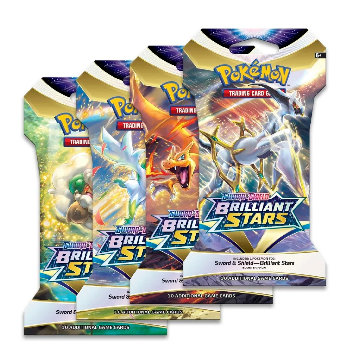 Pokemon TCG: Brilliant Stars Sleeved Booster Pack - Image 6