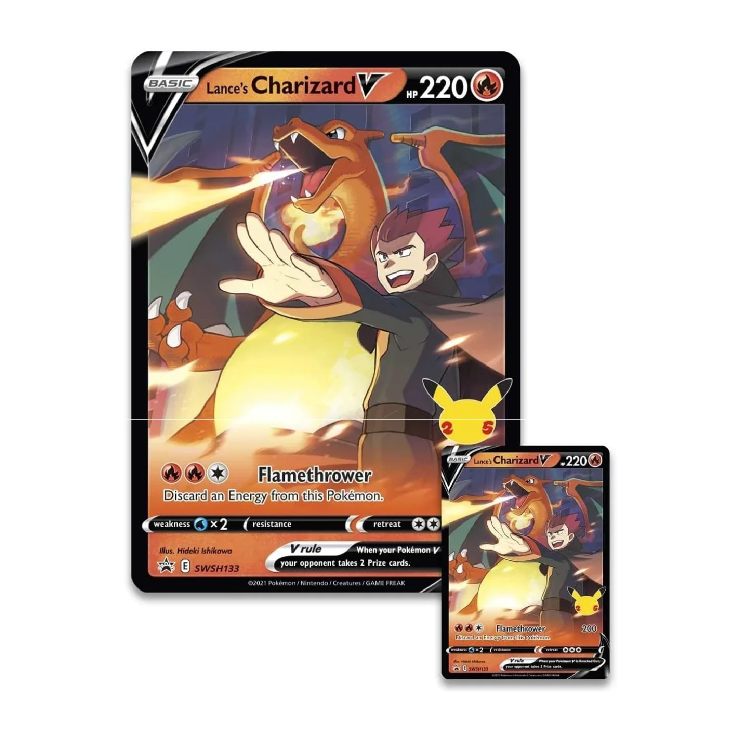 Pokemon TCG: Celebrations Collection Box - Lance's  Charizard V - Image 3