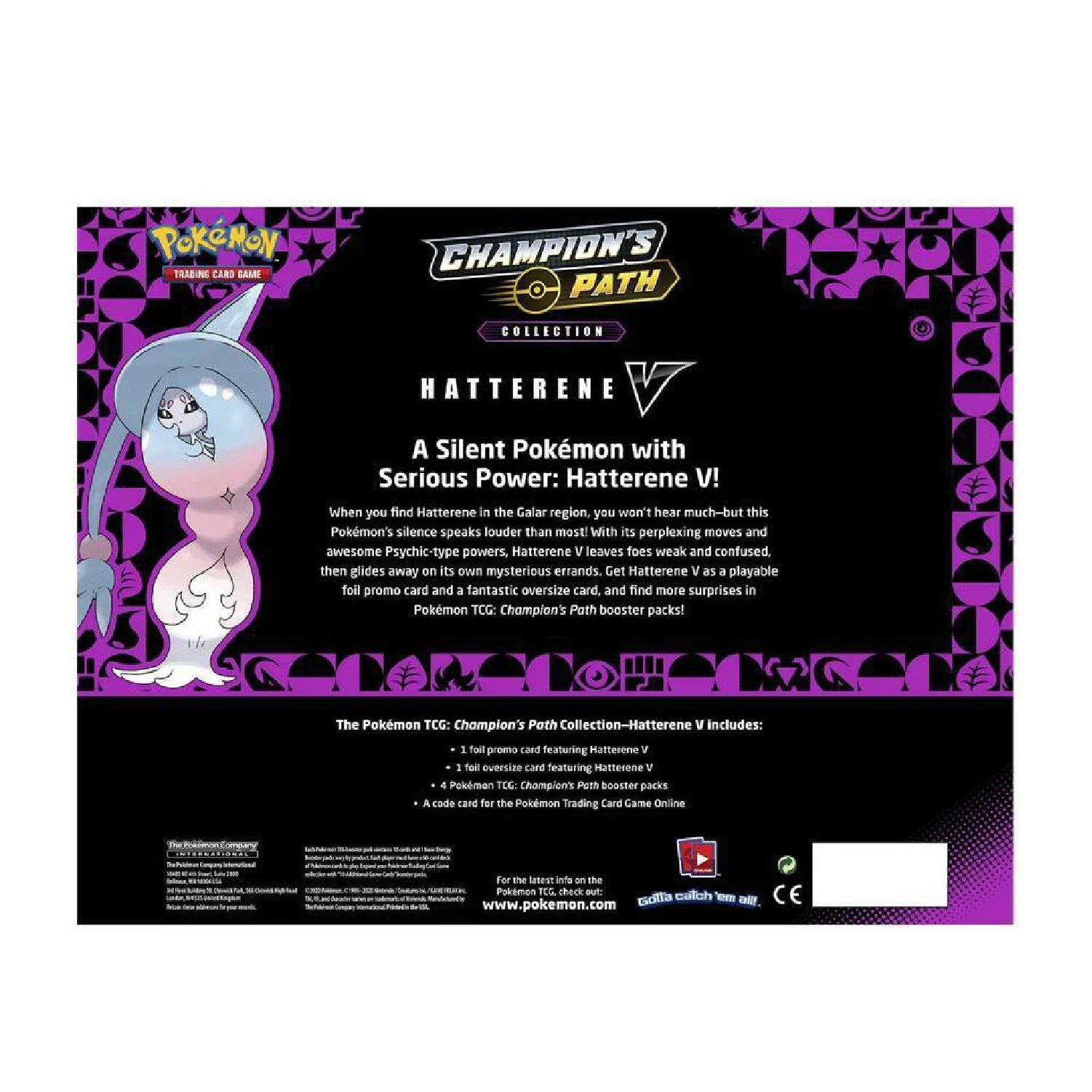 Pokemon TCG: Champions Path Collection Box Hatterene V - Image 10
