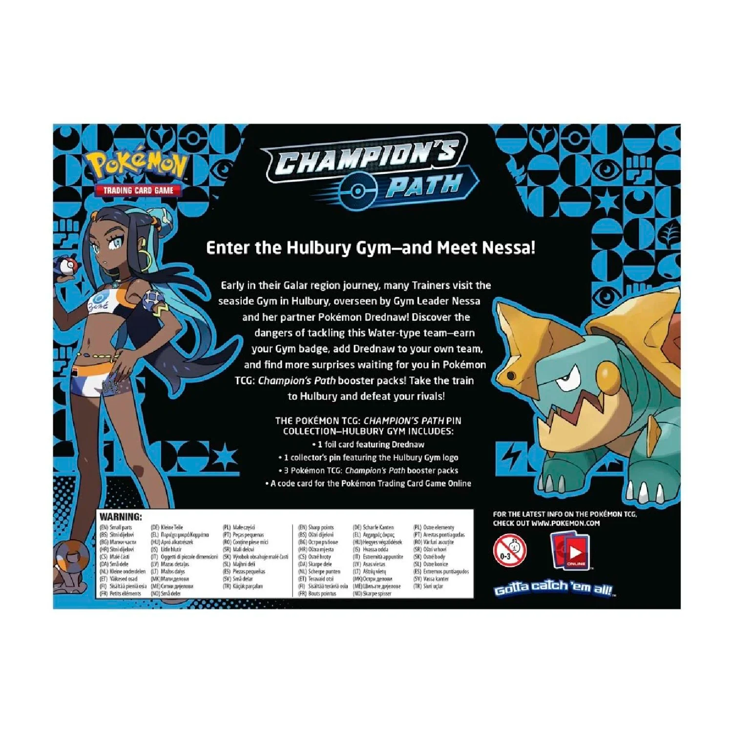 Pokemon TCG: Champions Path Special Pin Collection Box Circhester - Image 4