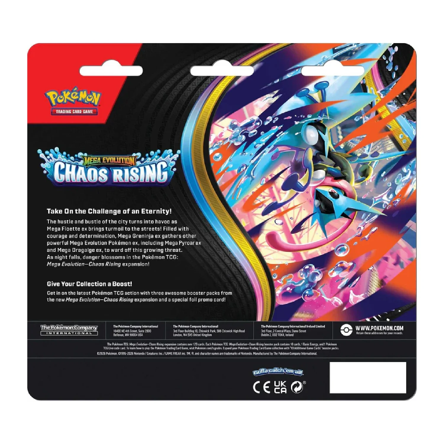 Pokemon TCG: Chaos Rising - 3 Pack Blister (Charmeleon) - Image 3
