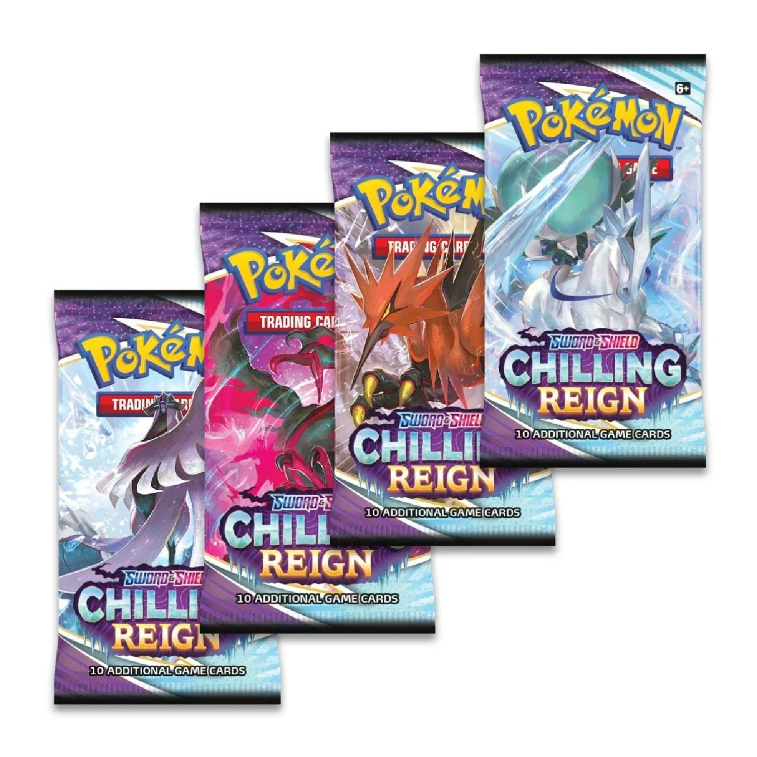 Pokemon TCG: Chilling Reign Ice Rider Calyrex V Collection Box - Image 3