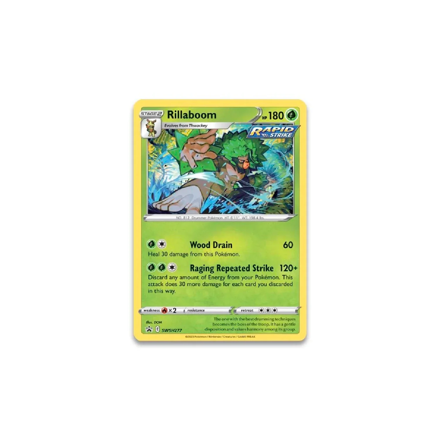 Pokemon TCG: Crown Zenith Pin Collection (Rillaboom) - Image 4