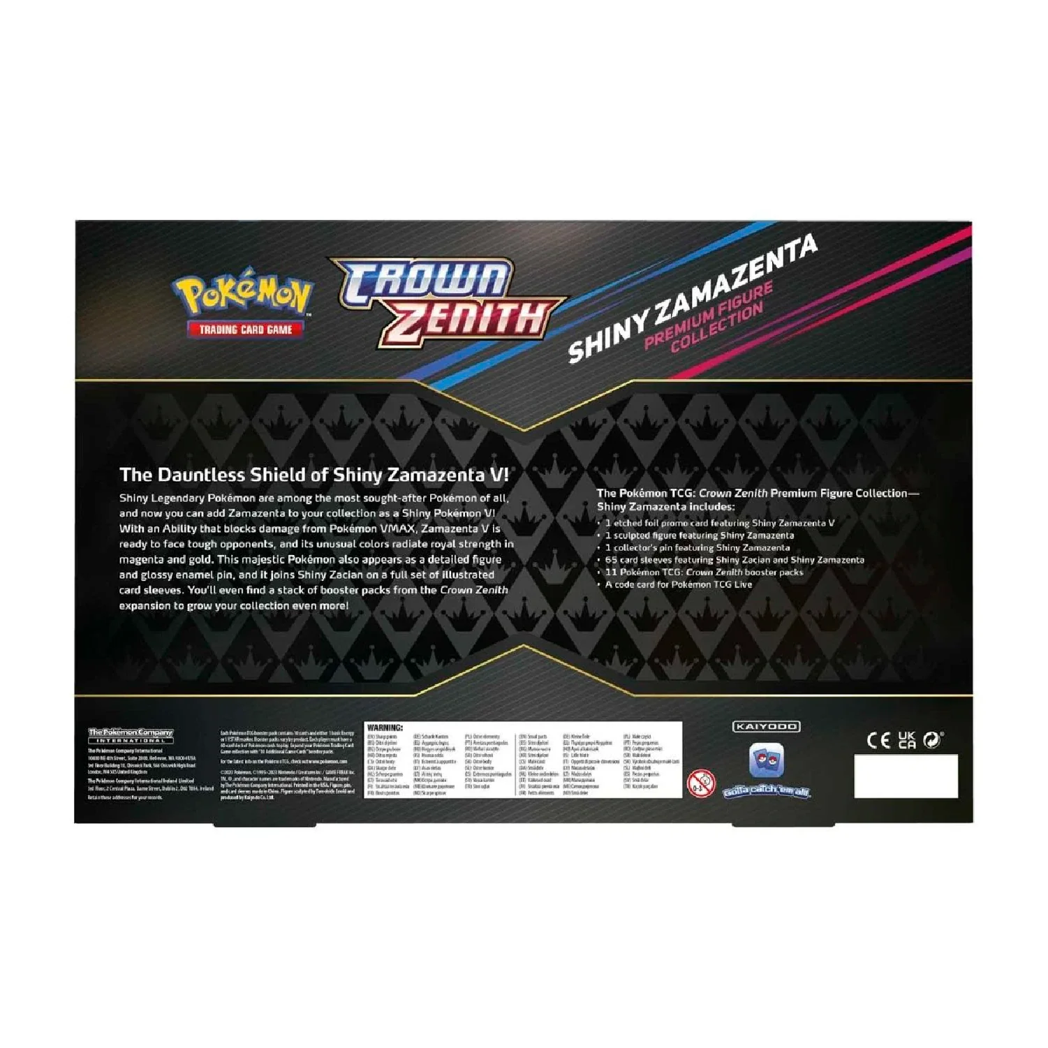 Pokemon TCG: Crown Zenith Premium Figure Collection (Shiny Zamazenta) - Image 7