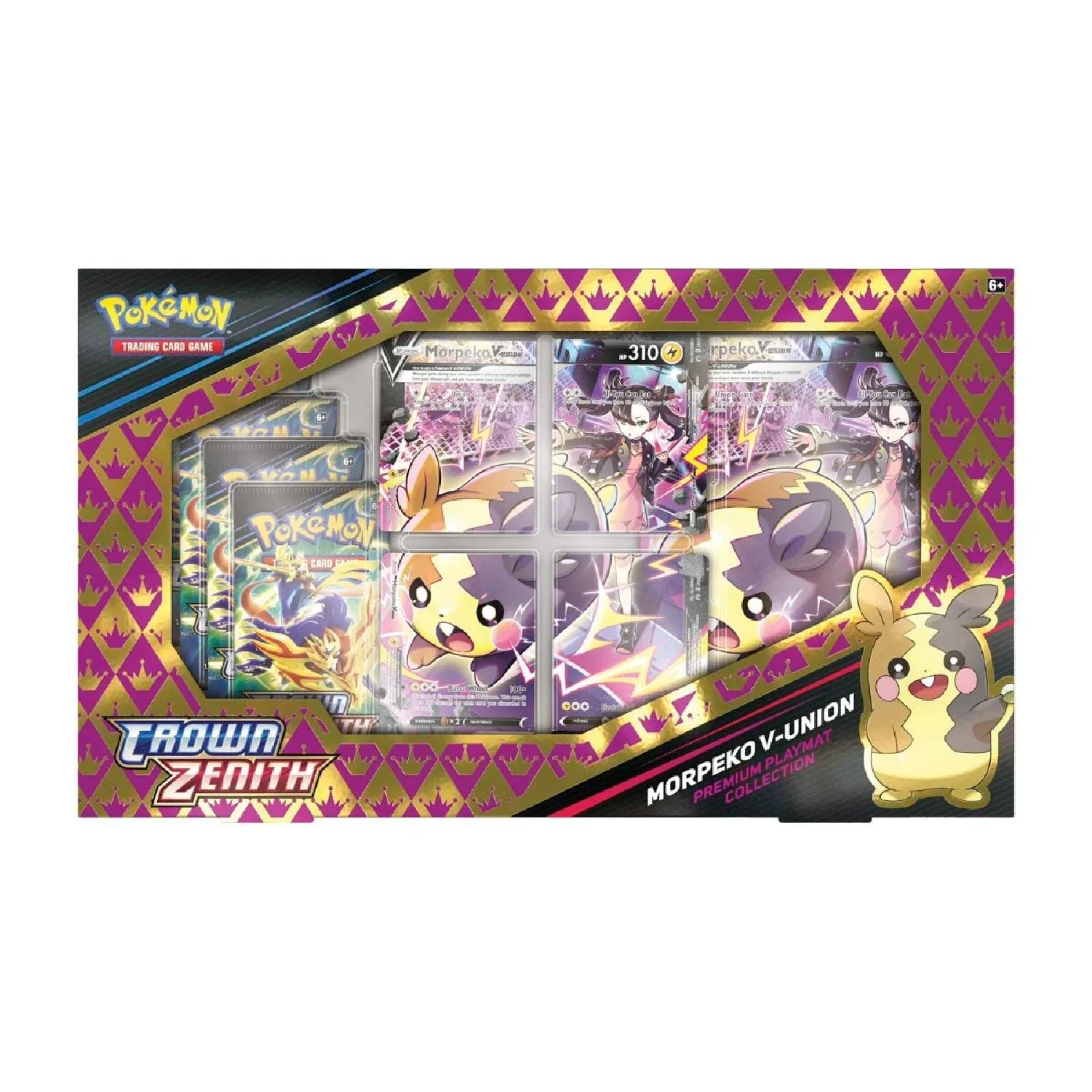 Pokemon TCG: Crown Zenith Premium Playmat Collection (Morpeko V-UNION) - Image 7