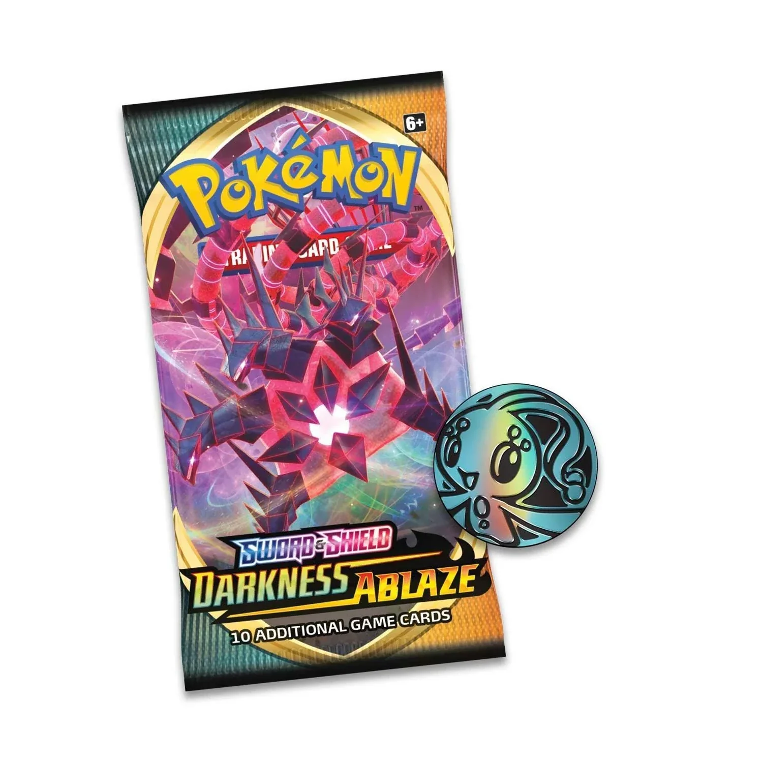 Pokemon TCG: Darkness Ablaze Checklane Blister Hatenna - Image 9