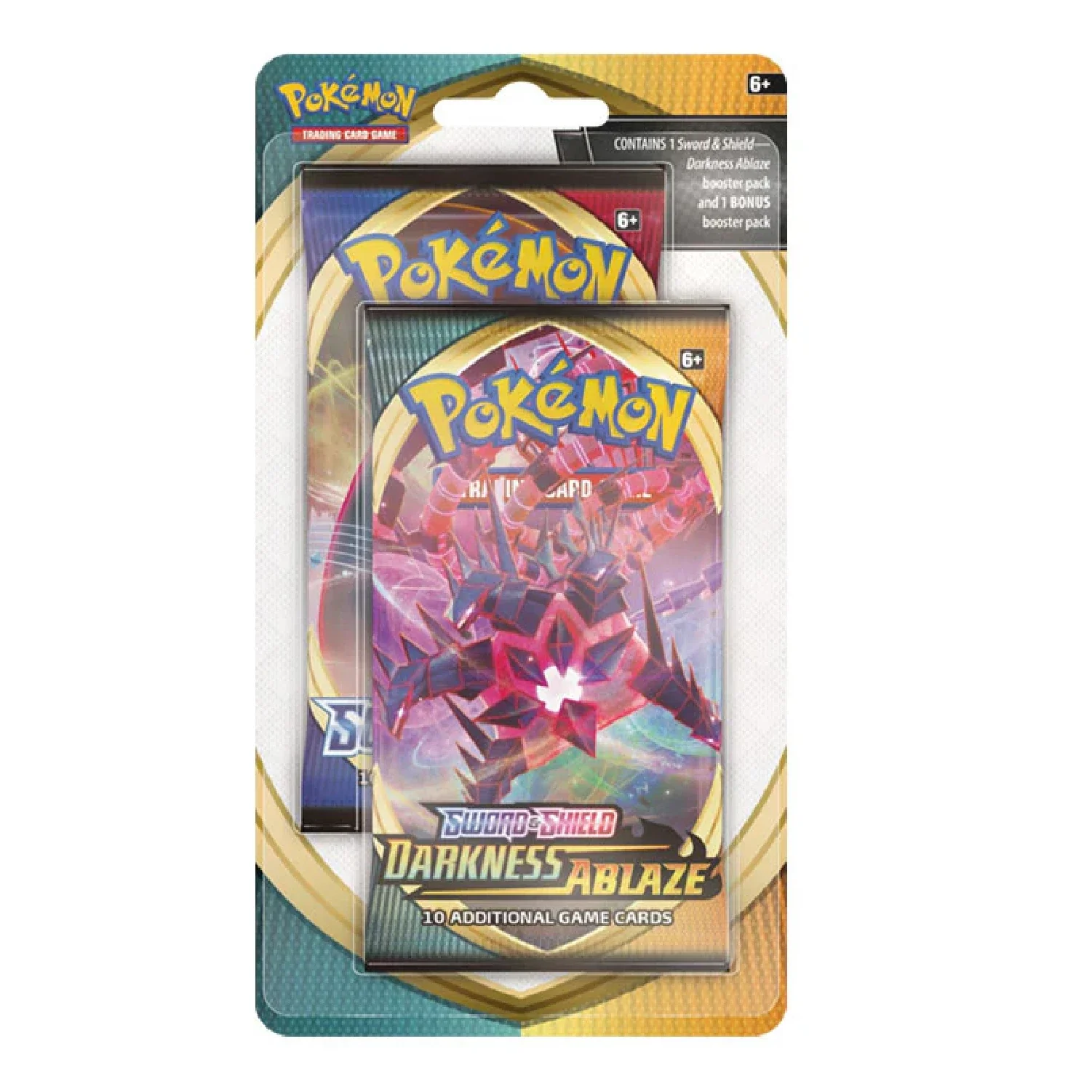 Pokemon TCG: Darkness Ablaze Booster 2 Pack Blister