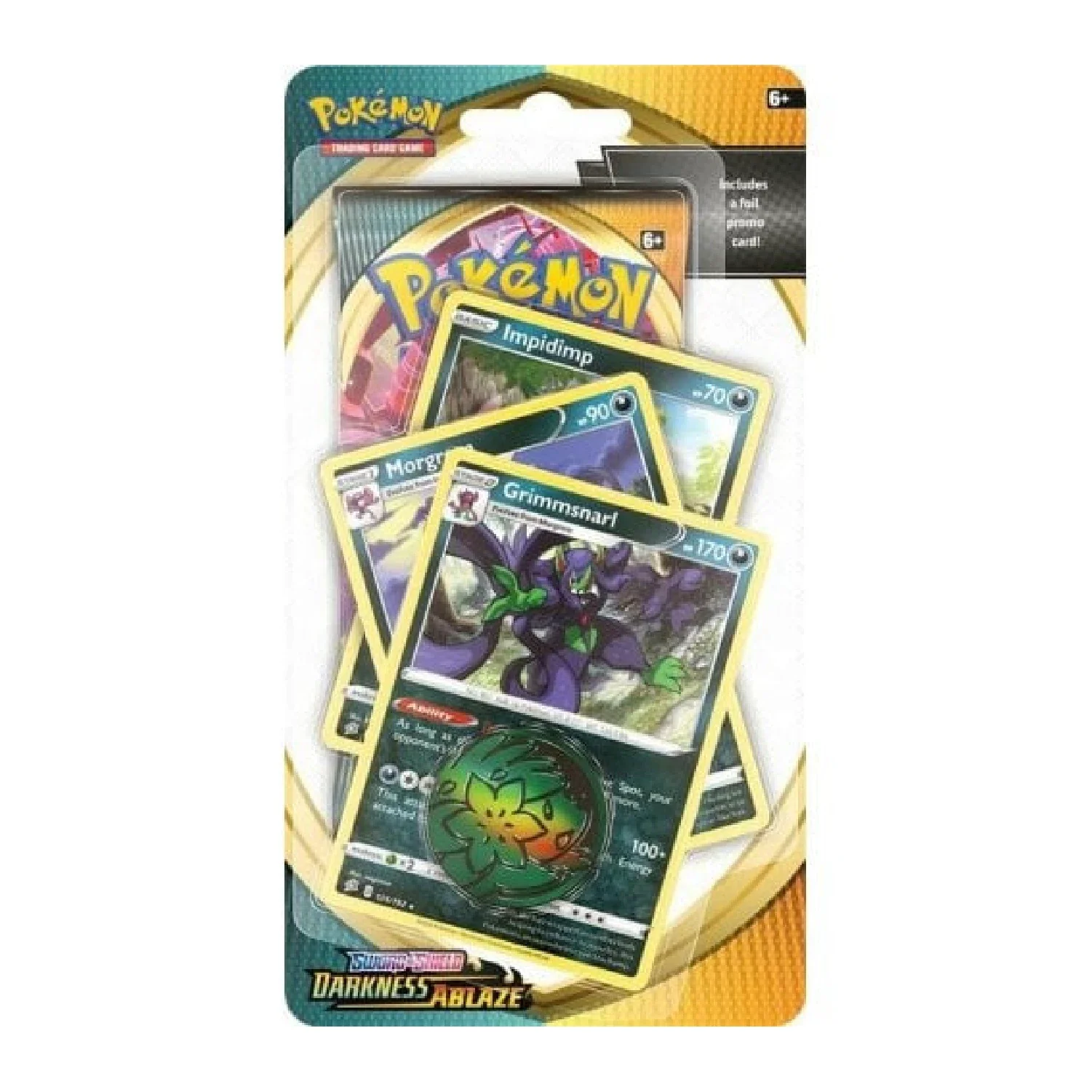 Pokemon TCG: Darkness Ablaze Premium Checklane Blister Grimmsnarl