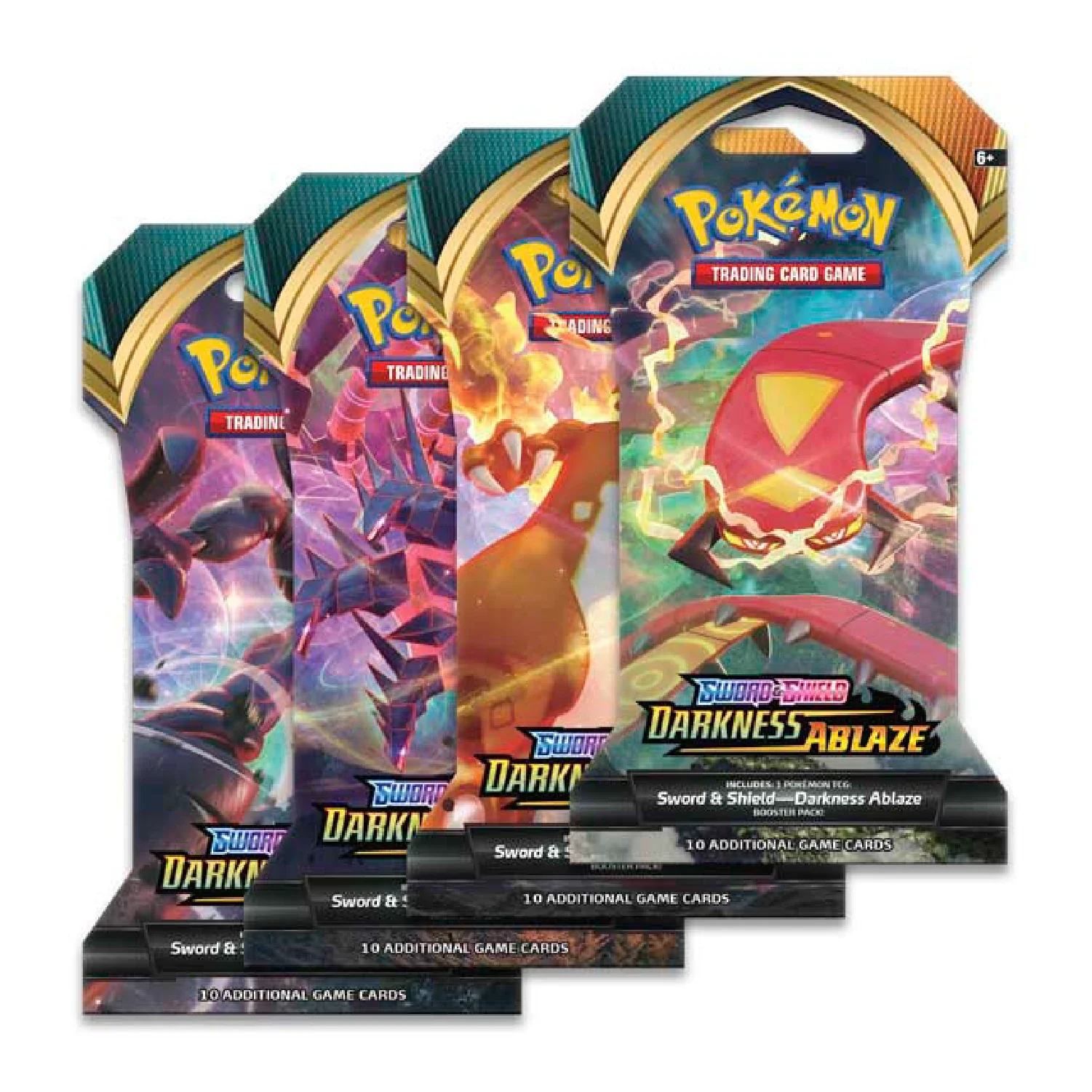 Pokemon TCG: Darkness Ablaze Sleeved Booster Pack - Image 6