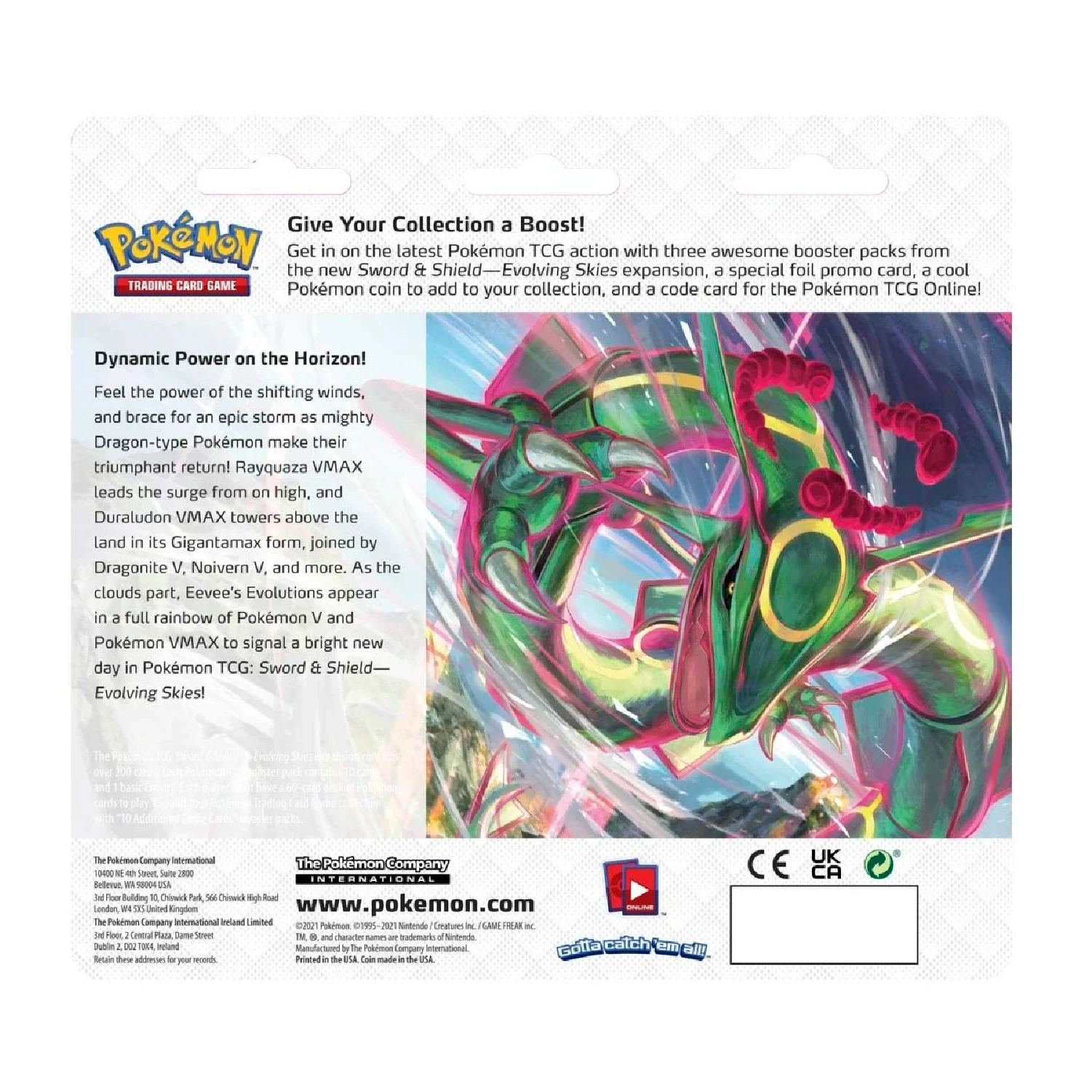 Pokemon TCG: Evolving Skies 3 Pack Blister Eiscue - Image 3