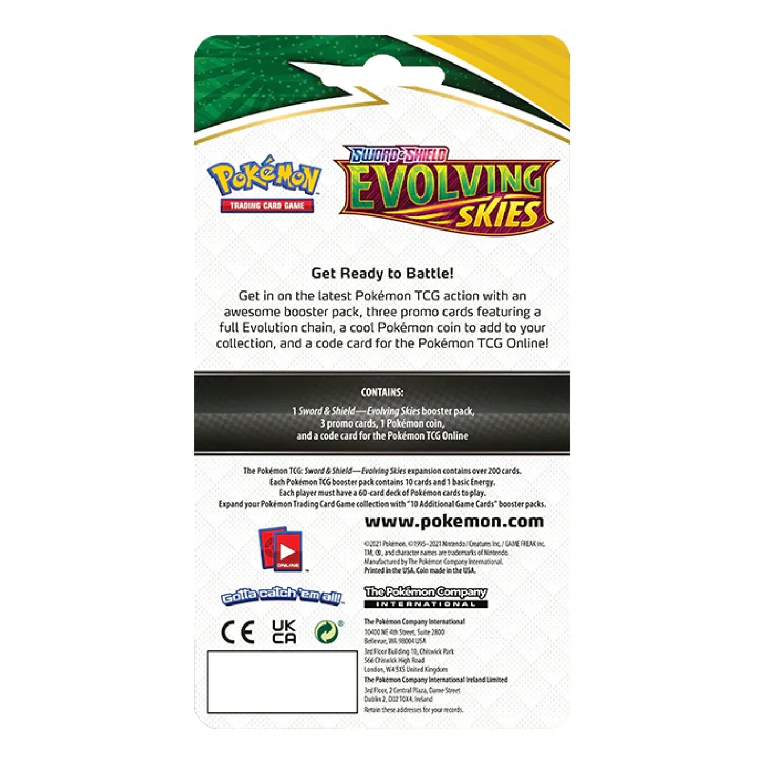 Pokemon TCG: Evolving Skies Checklane Blister Slowpoke - Image 2