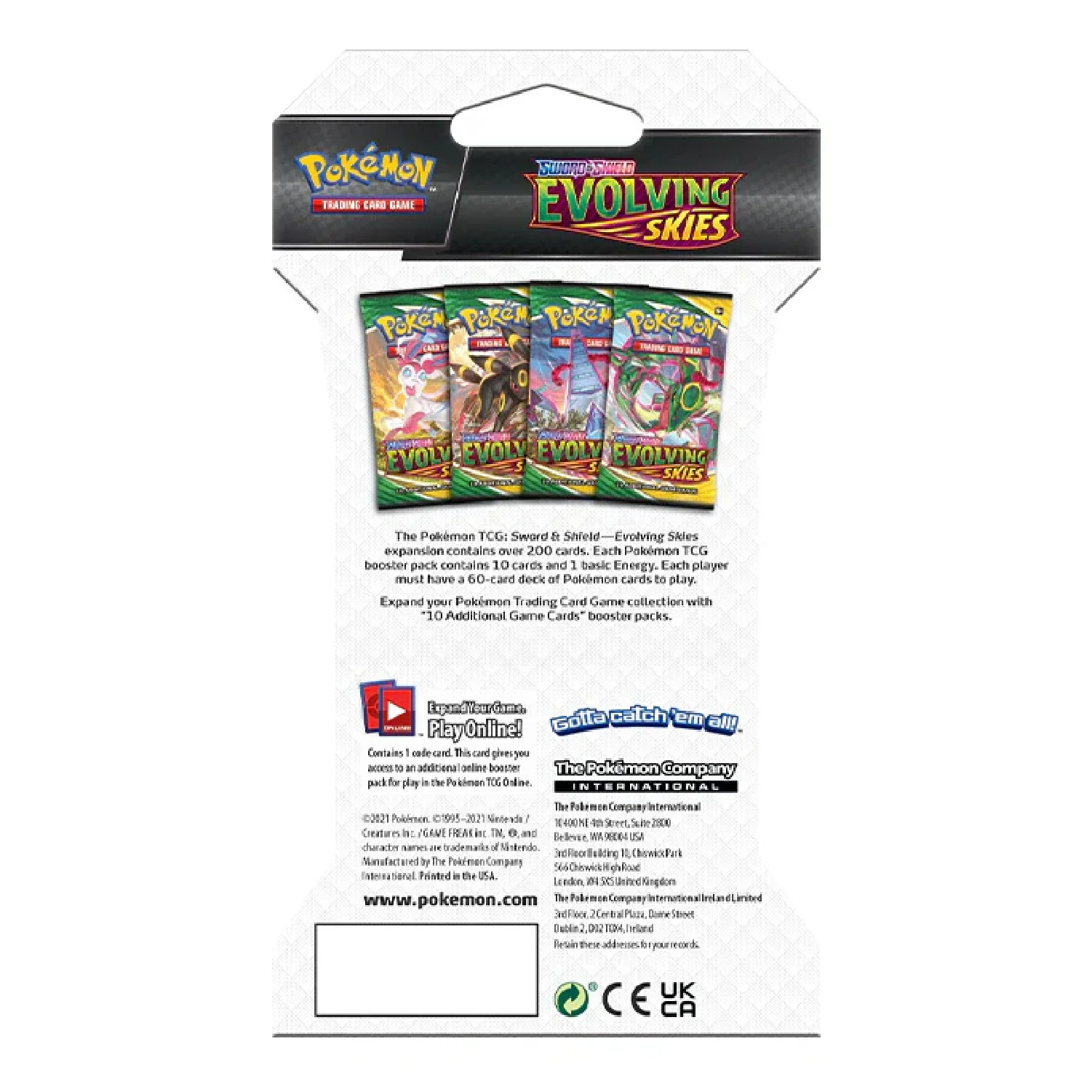 Pokemon TCG: Evolving Skies Sleeved Booster Pack - Image 5