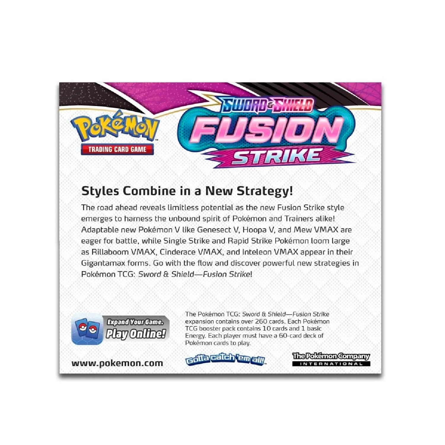 Pokemon TCG: Fusion Strike Booster Box - Image 3