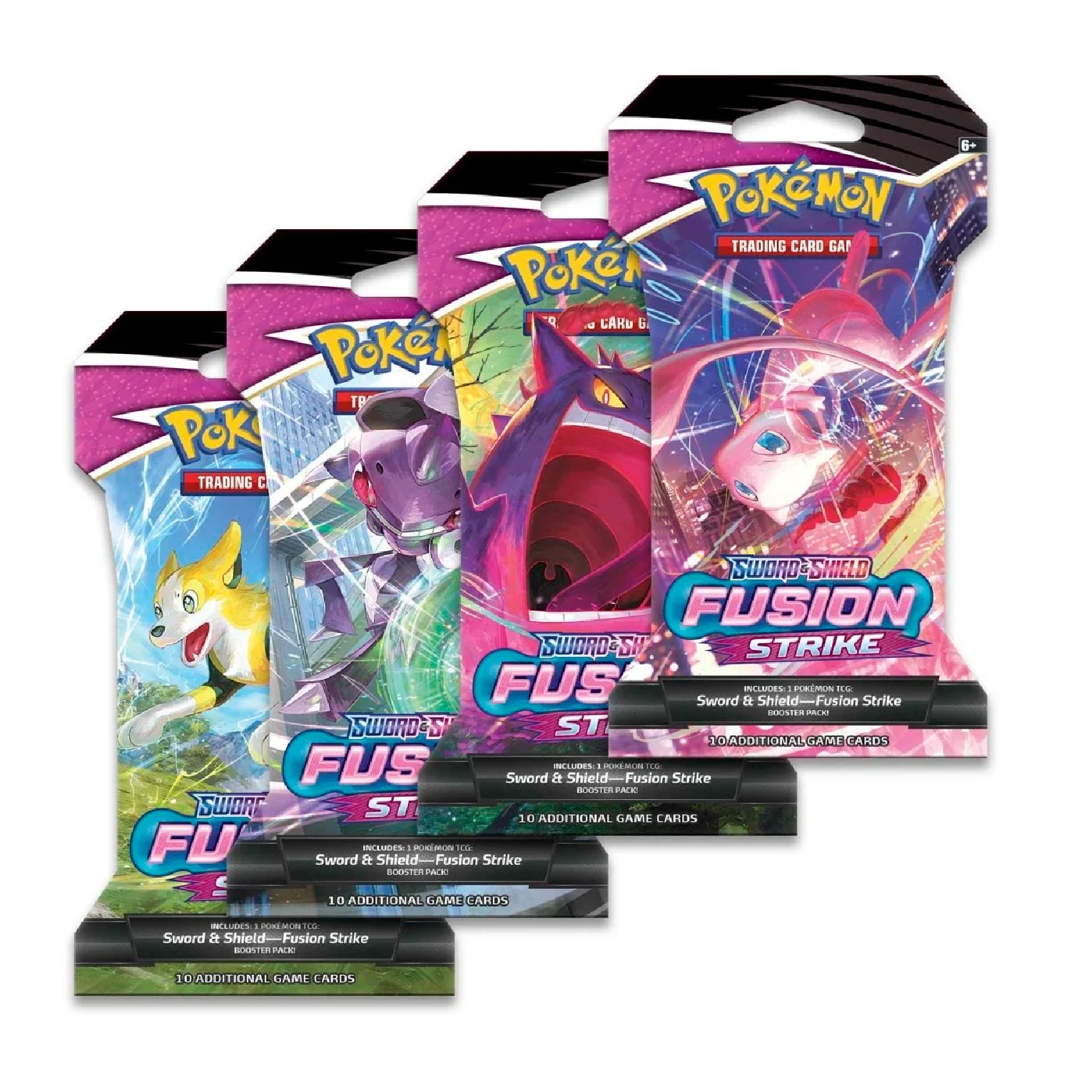 Pokemon TCG: Fusion Strike Sleeved Booster Pack - Image 7