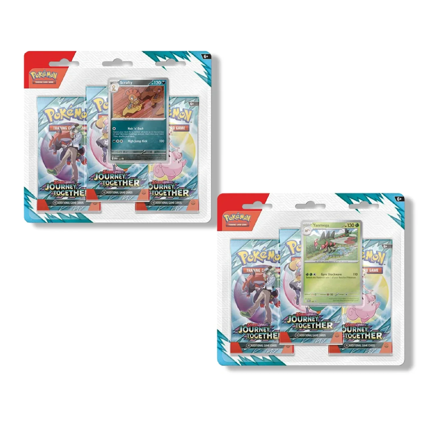 Pokemon TCG: Journey Together 3-Pack Blister - Image 4