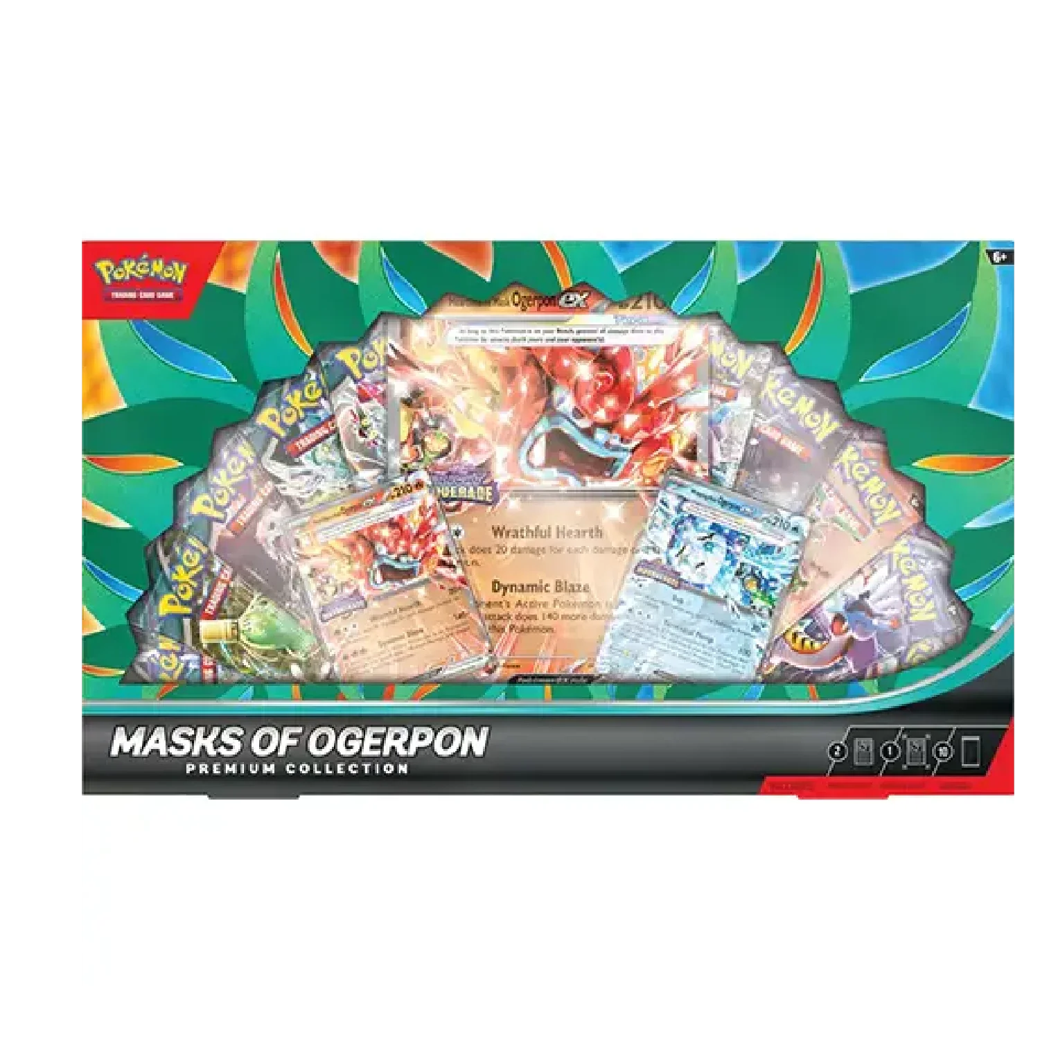 Pokemon TCG: Masks of Ogerpon Ex Premium Collection - Image 4