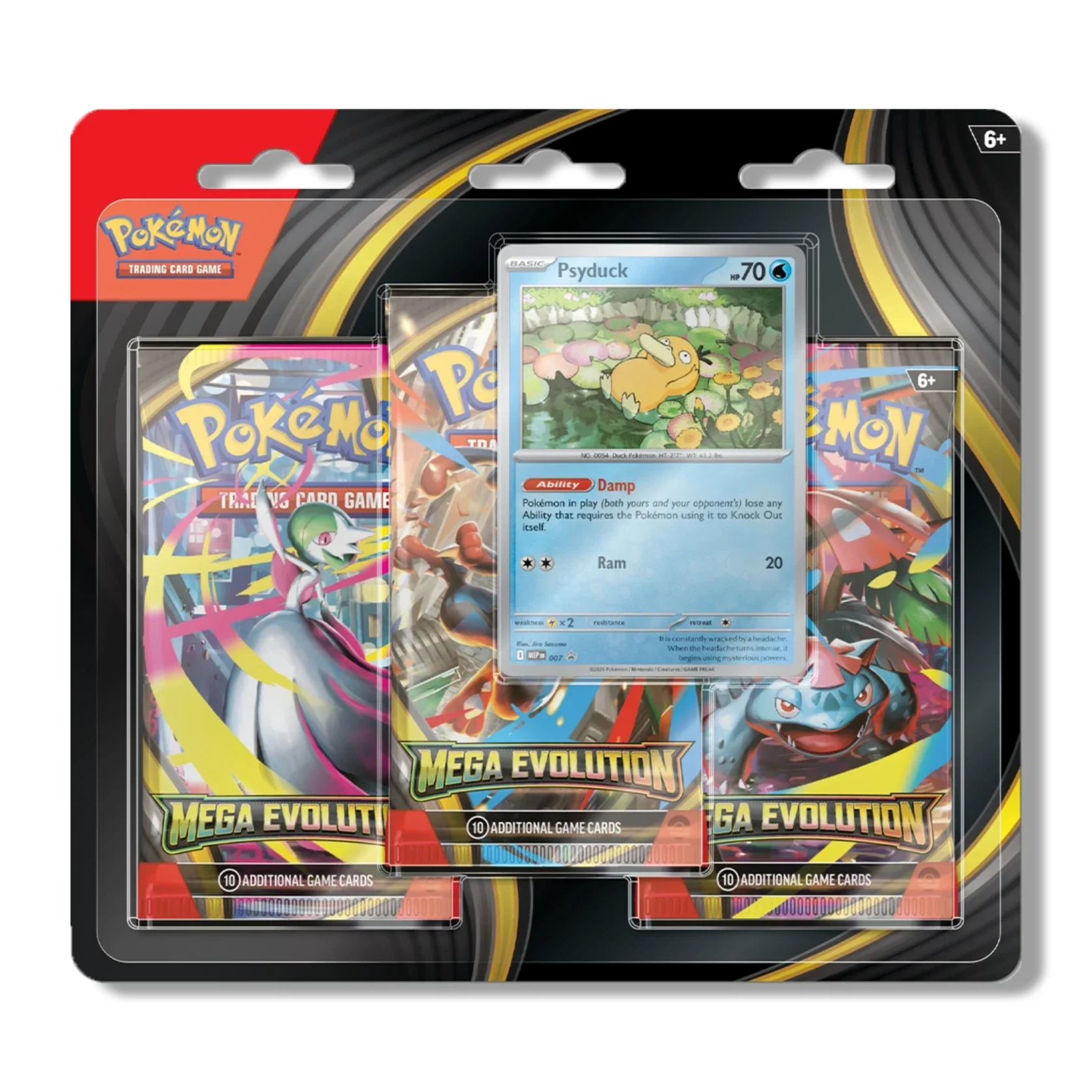 Pokemon TCG: Mega Evolutions - 3-Pack Blister - Image 2