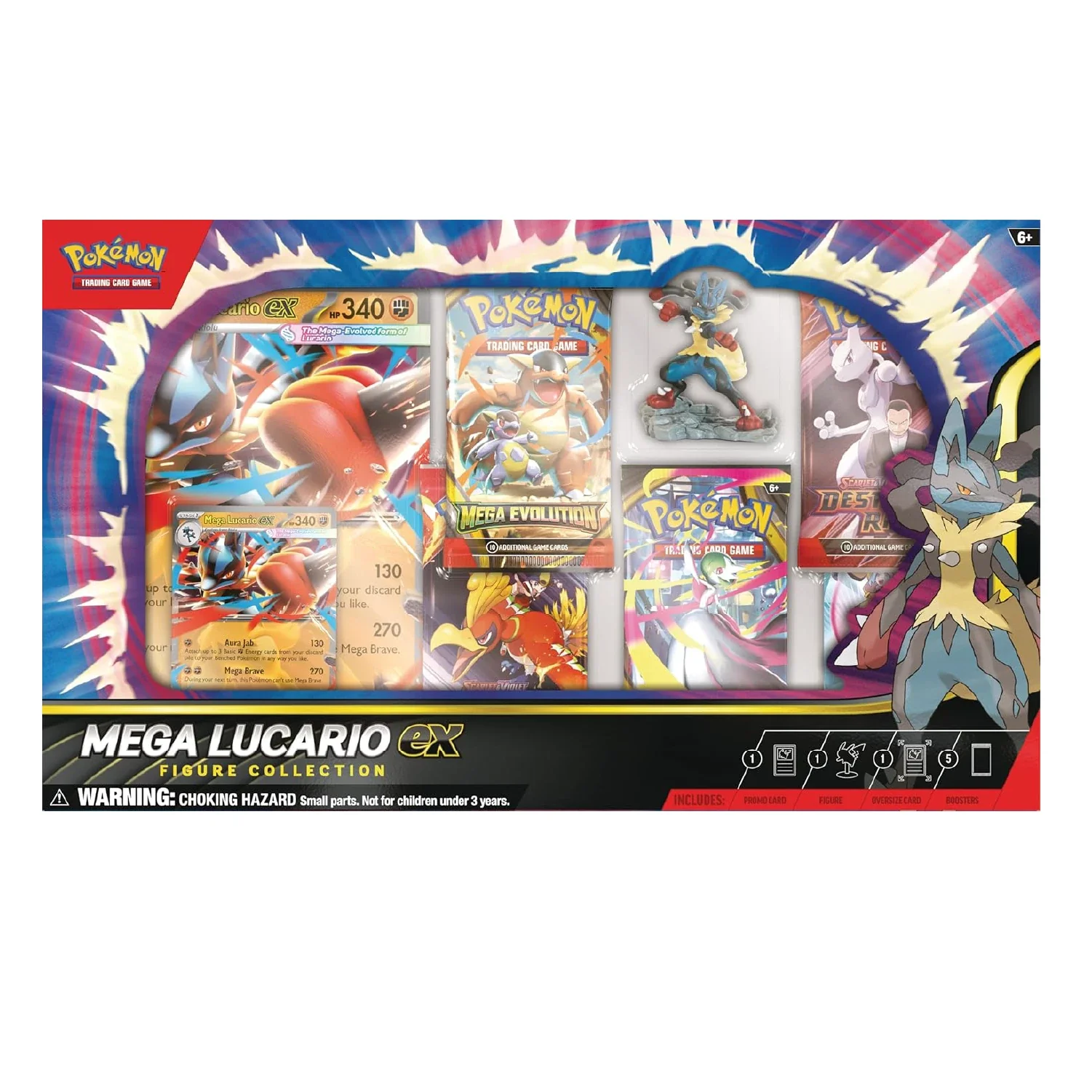 Pokemon TCG: Mega Lucario ex Figure Collection - Image 2