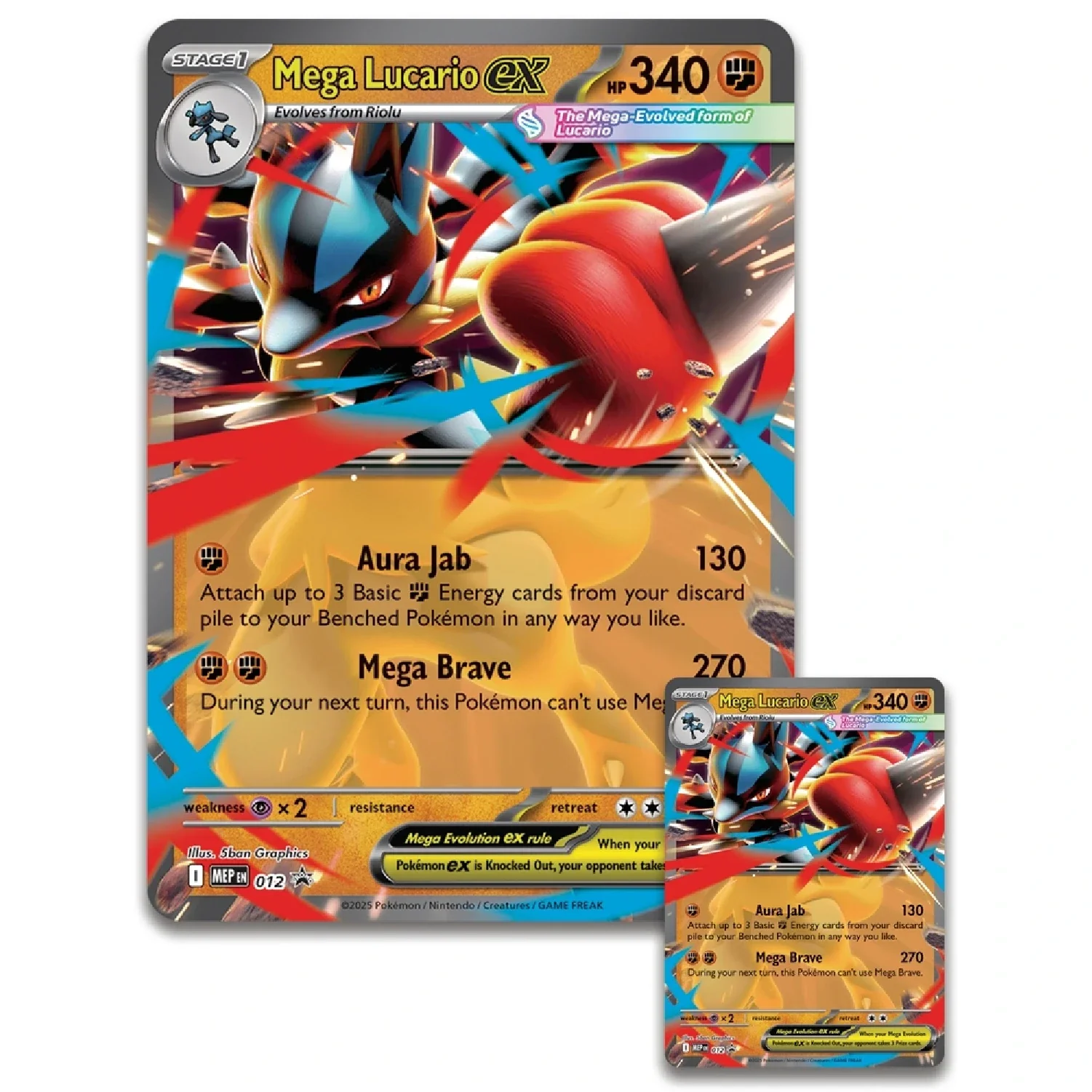 Pokemon TCG: Mega Lucario ex Figure Collection - Image 6