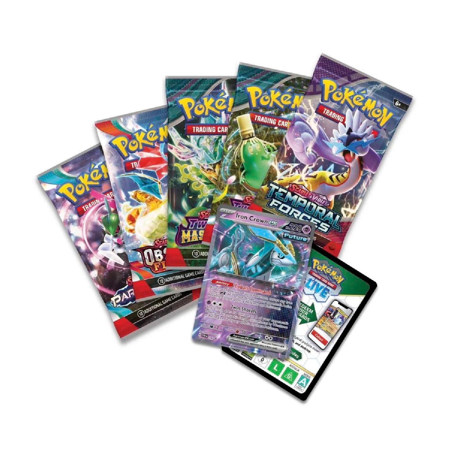 Pokemon TCG: Paradox Destinies ex Tin - Image 9