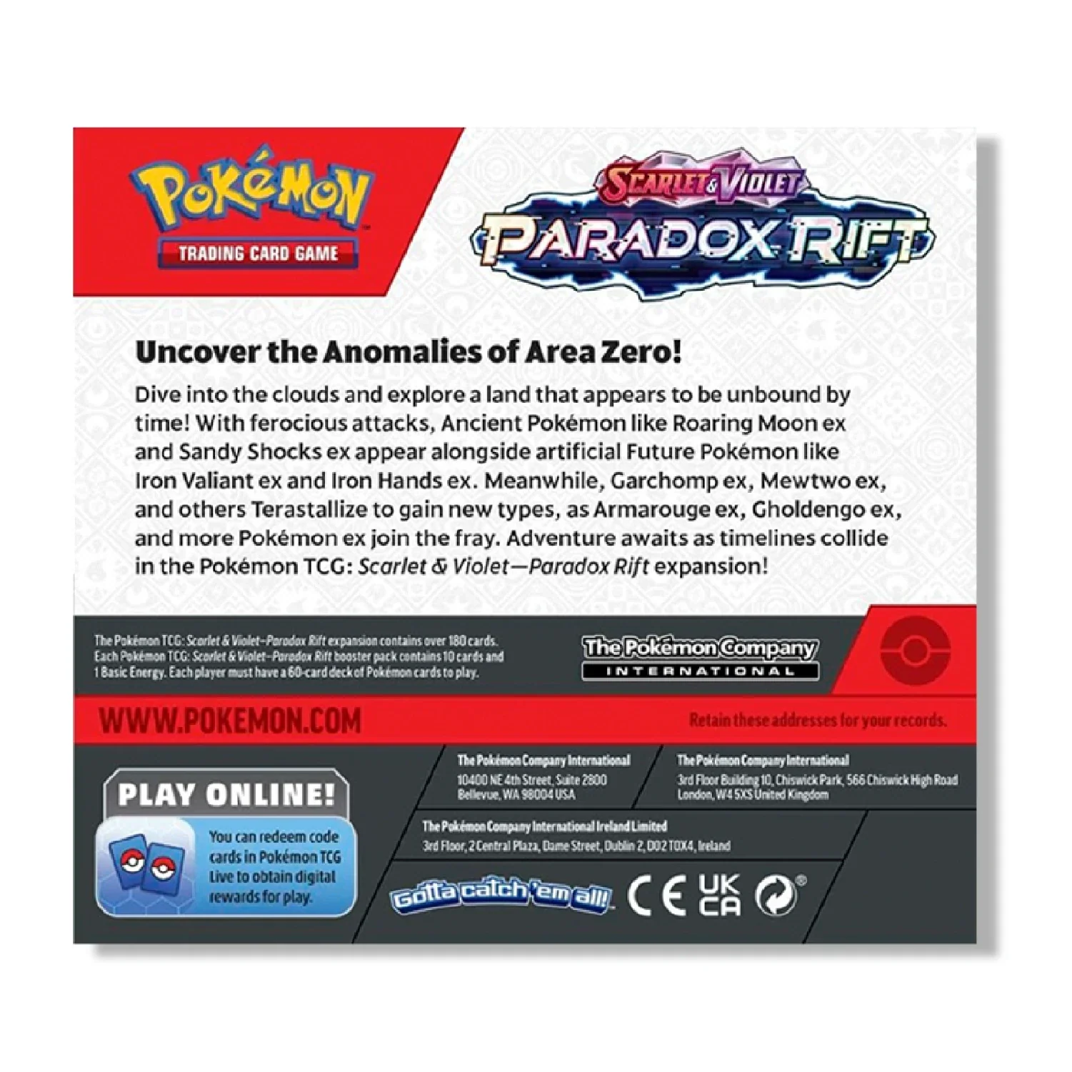Pokemon TCG: Paradox Rift - Booster Box (36 Packs) - Image 3