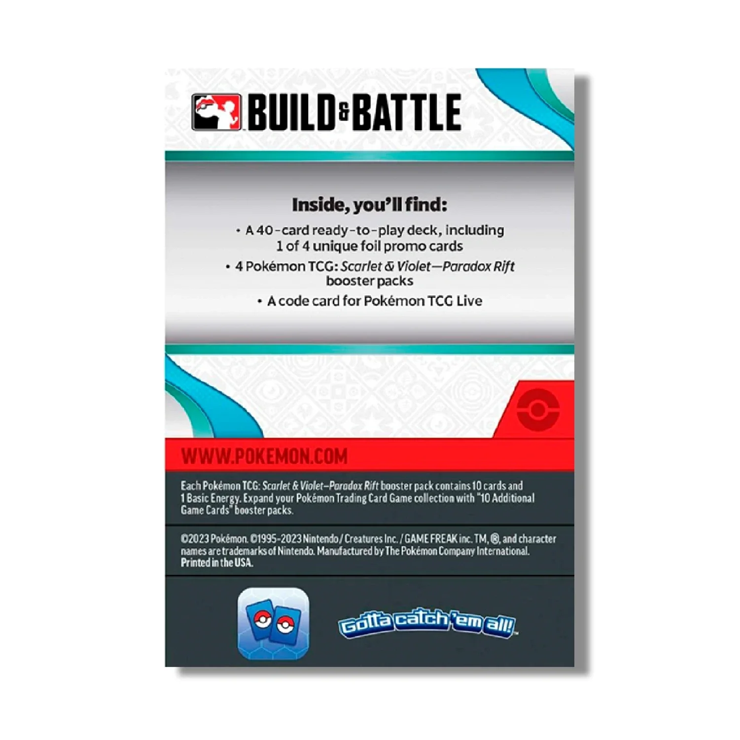 Pokemon TCG: Paradox Rift - Build & Battle Box - Image 3