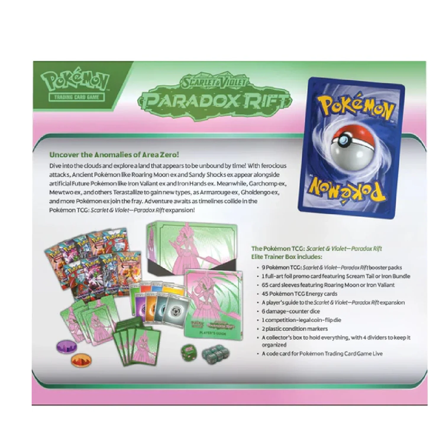 Pokemon TCG: Paradox Rift - Elite Trainer Box - Image 7