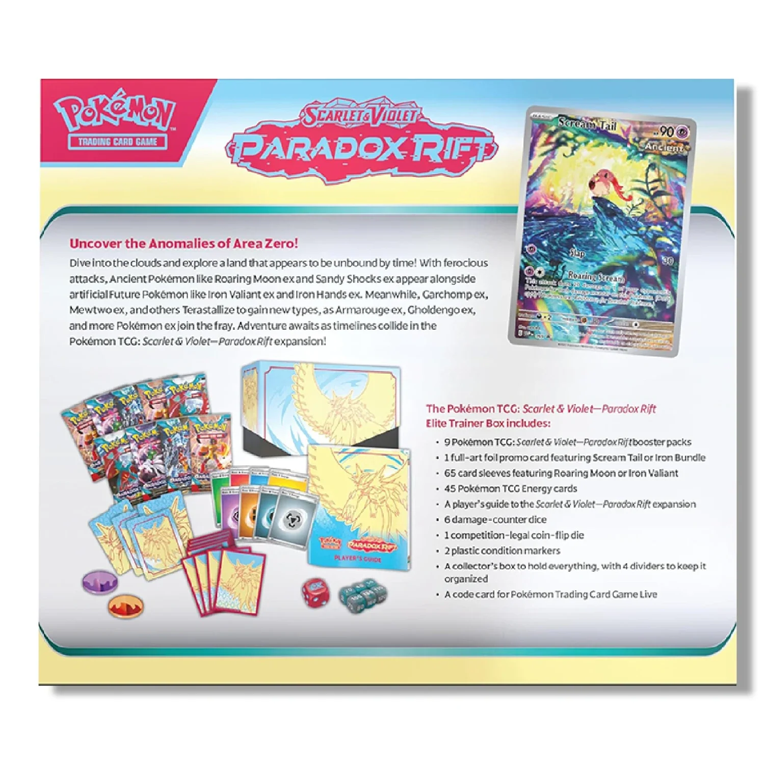 Pokemon TCG: Paradox Rift - Elite Trainer Box - Image 8